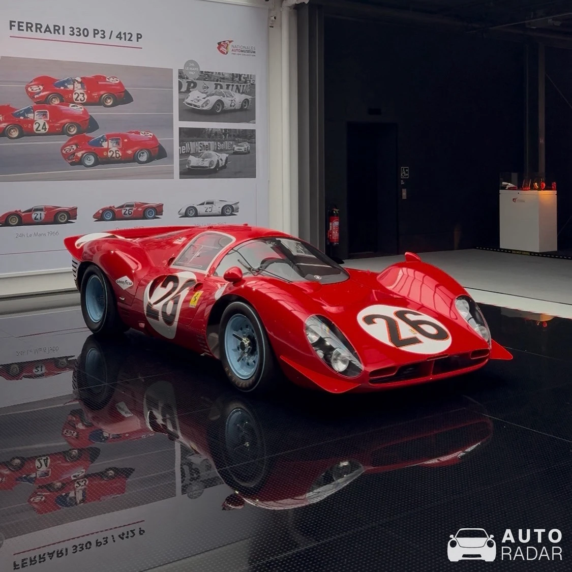 Ferrari 412P spotted in Dietzhölztal