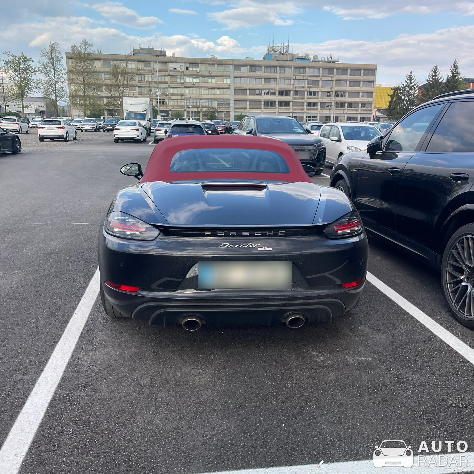 Porsche 718 Boxster 25 Years spotted
