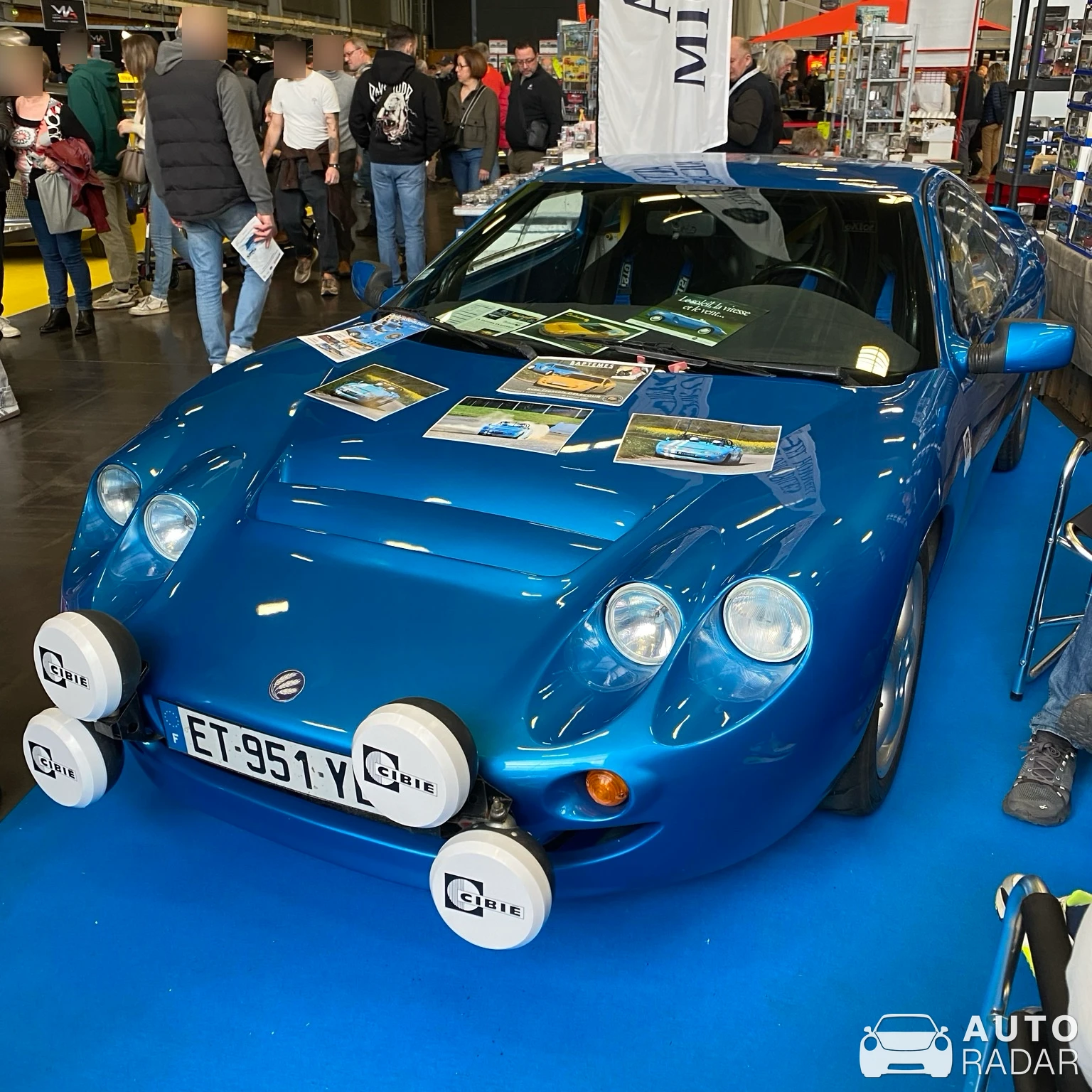 Hommell Berlinette RS2 spotted in Nantes
