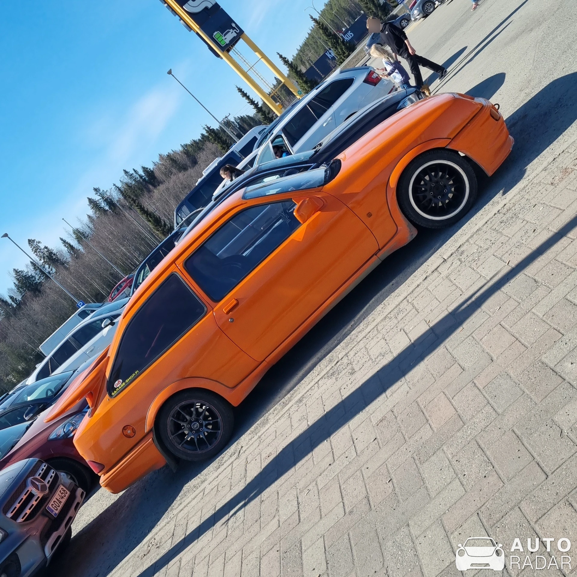 Ford Sierra RS Cosworth spotted in Kuopio, Finland