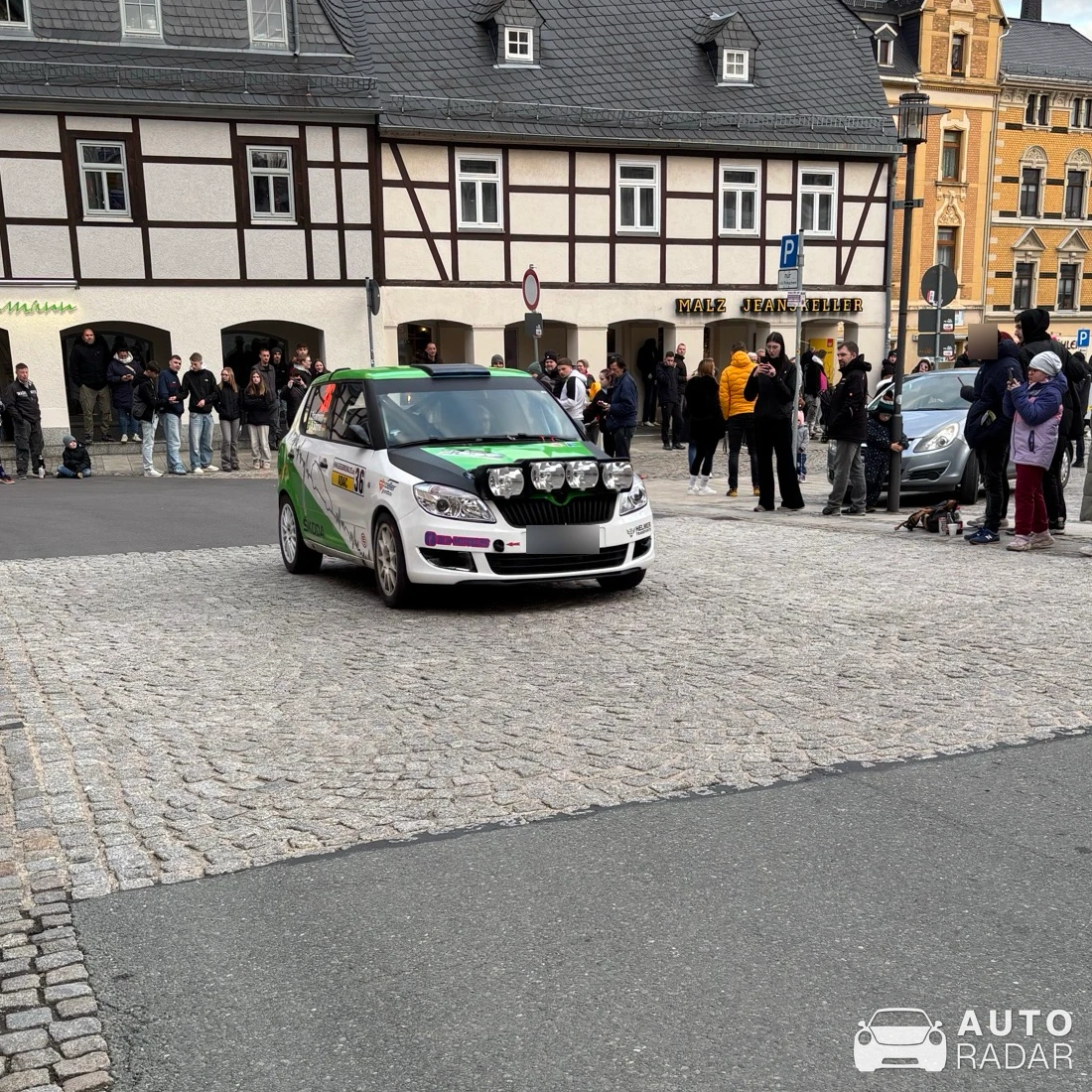 Škoda WRC Fabia RS spotted in Stollberg/Erzgebirge
