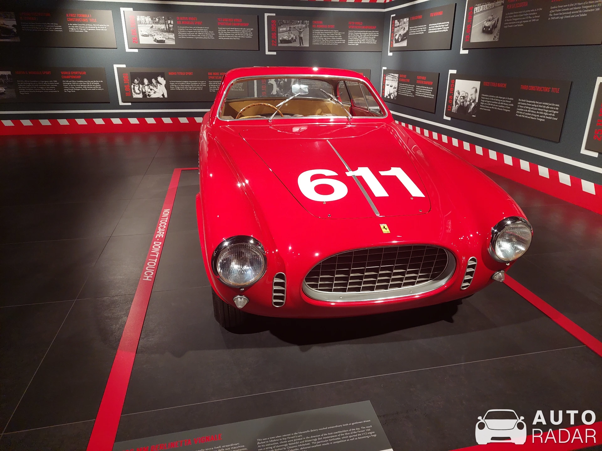 Ferrari 250 MM Berlinetta Pininfarina spotted in Maranello