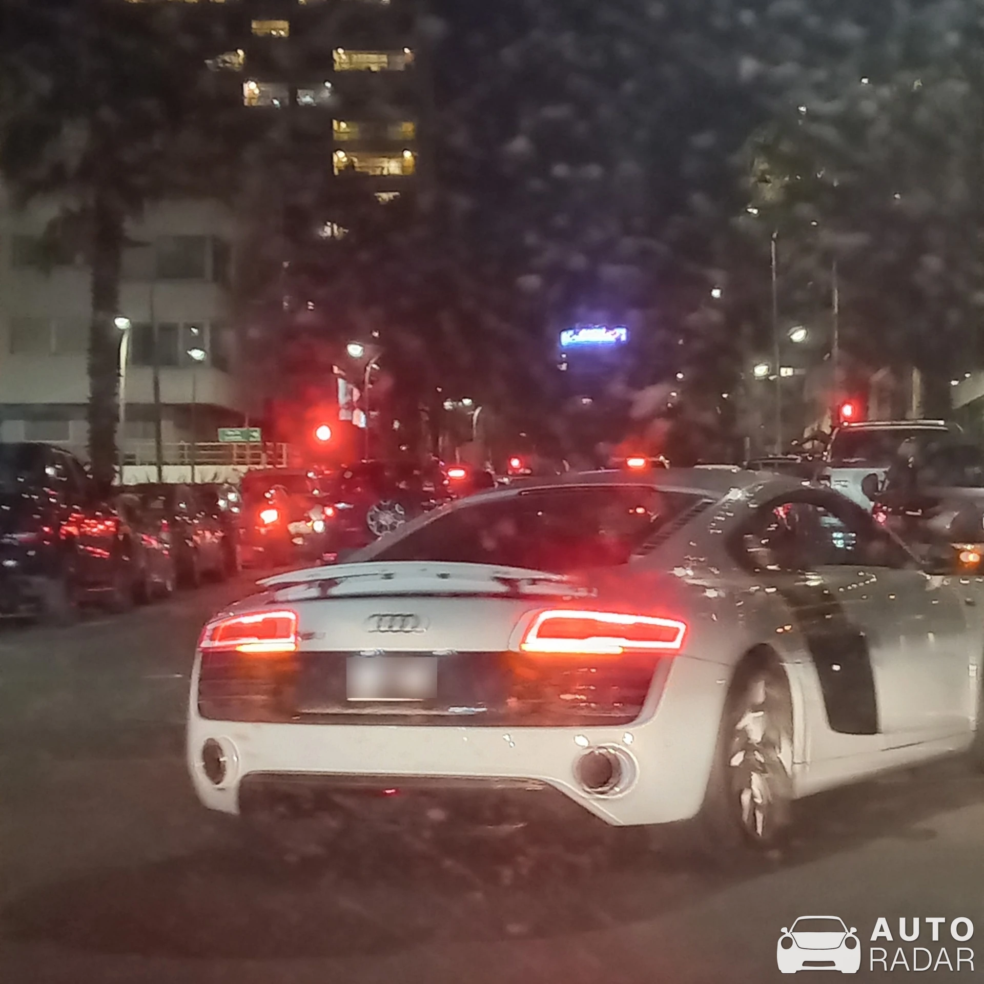 Audi R8 Type 42 spotted in Punta del Este, Uruguay