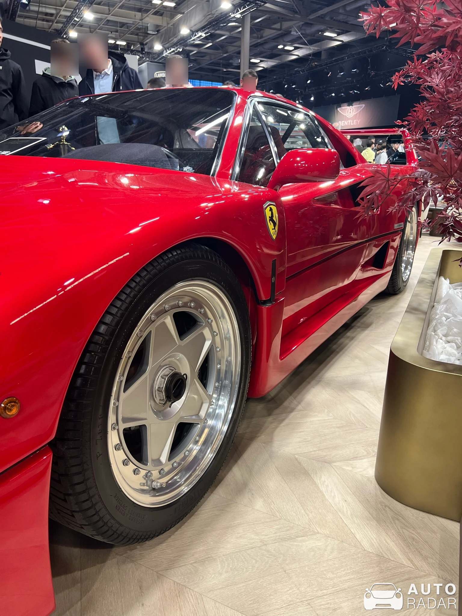 Ferrari F40 spotted in Paris, France