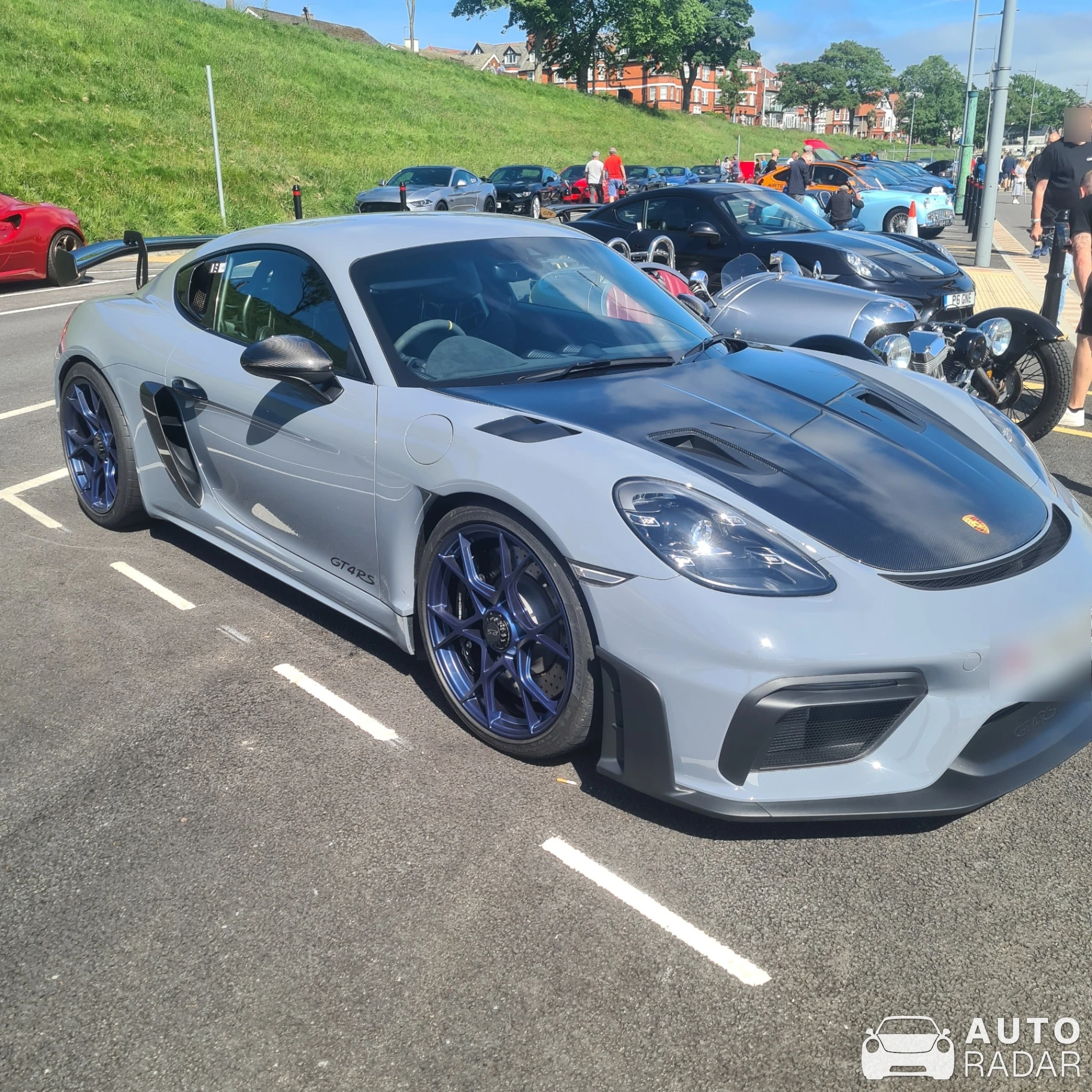 Porsche 718 Cayman GT4 RS spotted in Rhos on Sea, United Kingdom