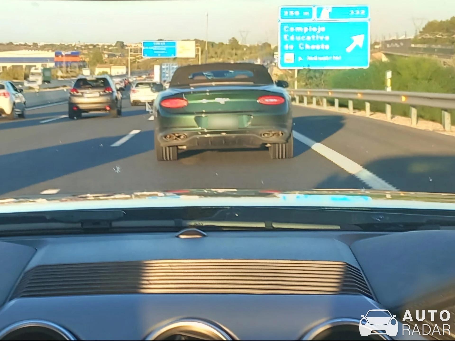 Bentley Continental GTC V8 spotted in Valencia, Spain
