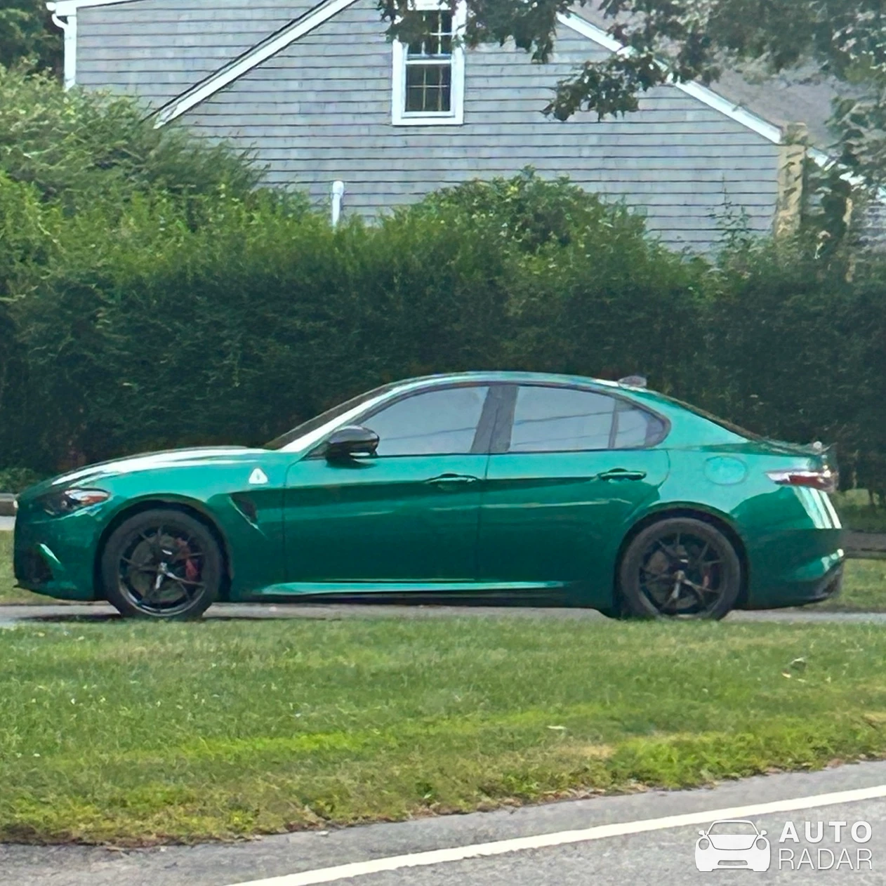 Alfa Romeo Giulia Quadrifoglio 2023 spotted in Barrington