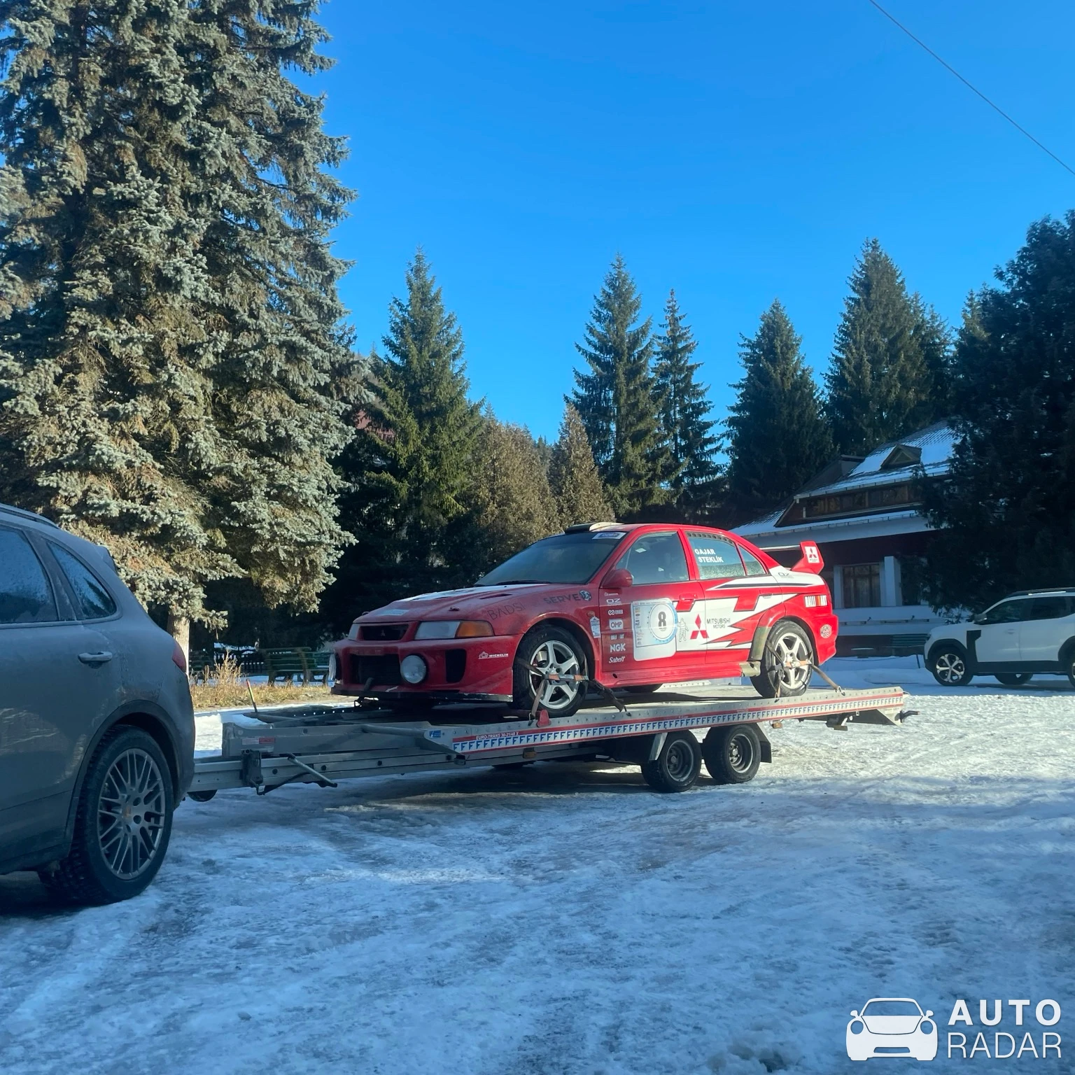 Mitsubishi Lancer Evolution VI Tommi Makinen Edition spotted in Covasna, România