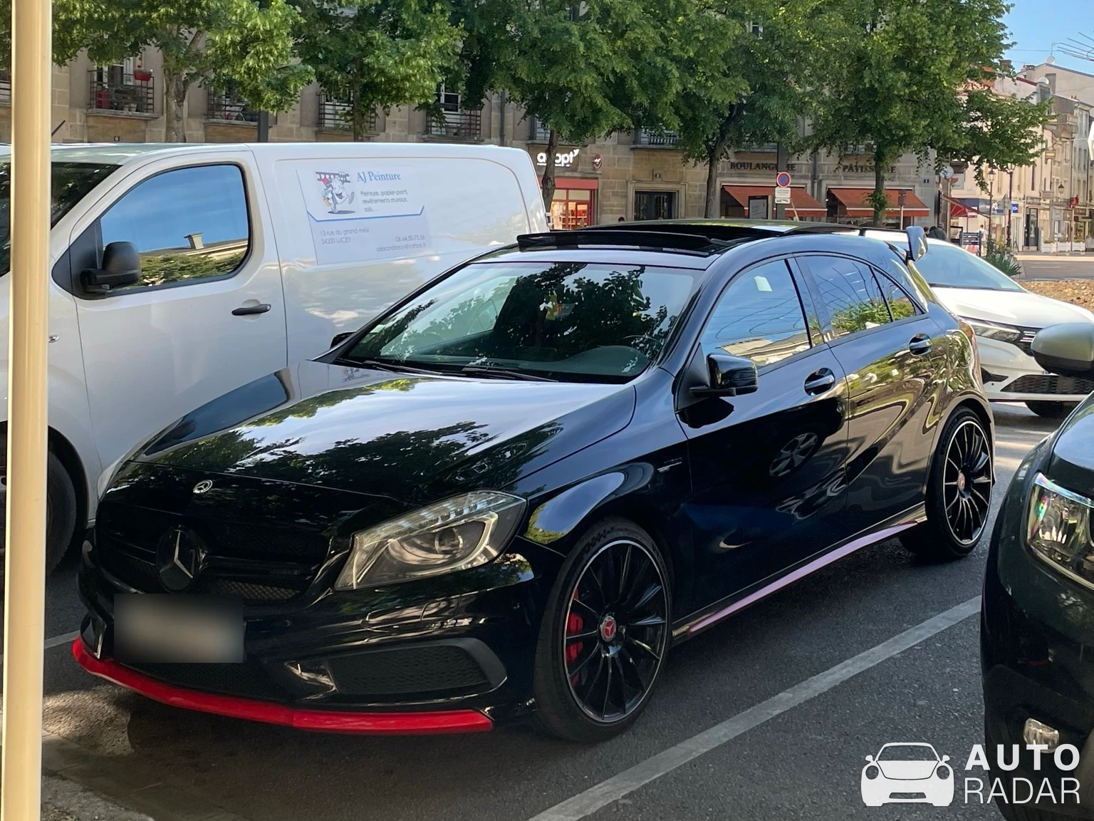 Mercedes-Benz W176 A 45 AMG spotted in Toul
