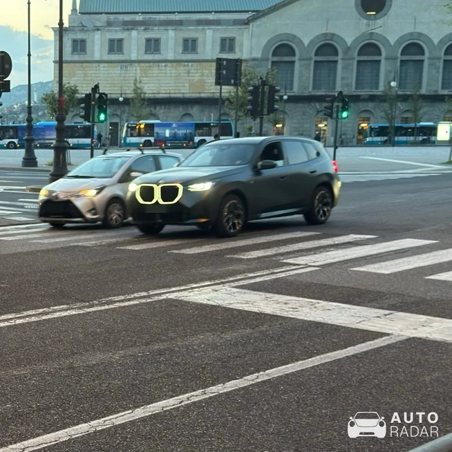 BMW iX spotted in Trieste