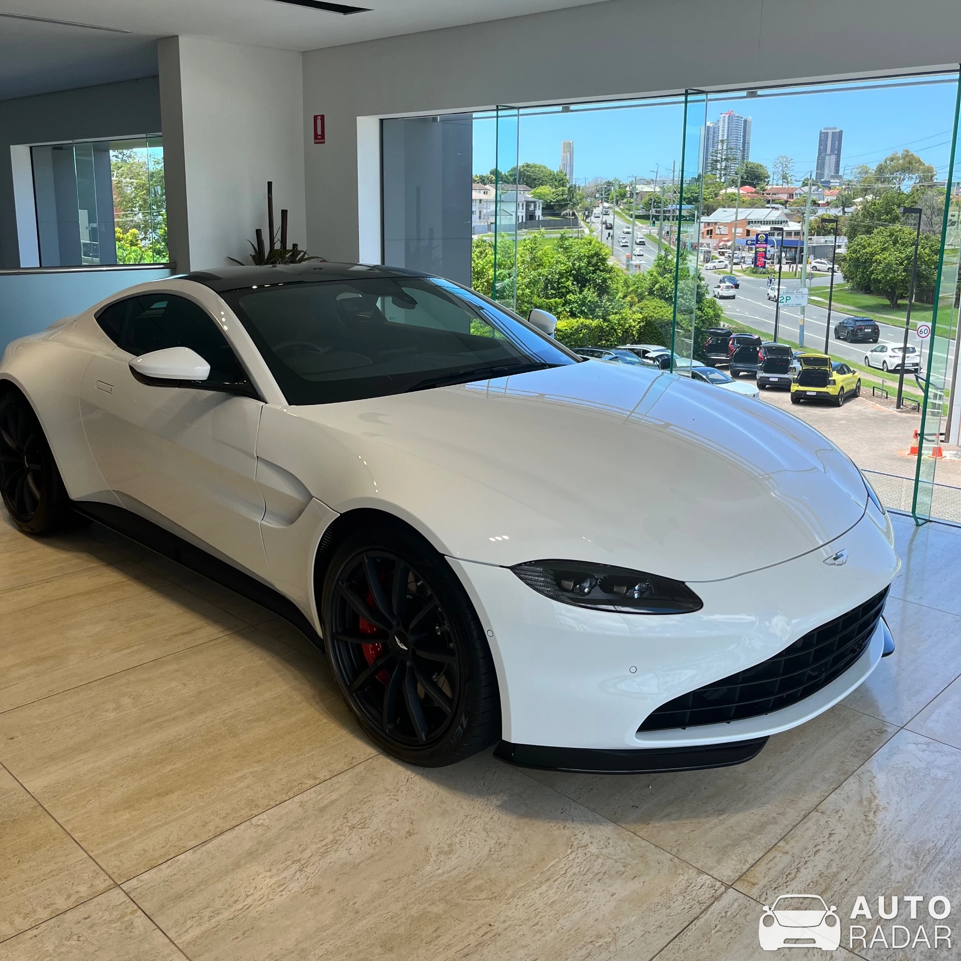 Aston Martin V8 Vantage spotted in Southport, Australia