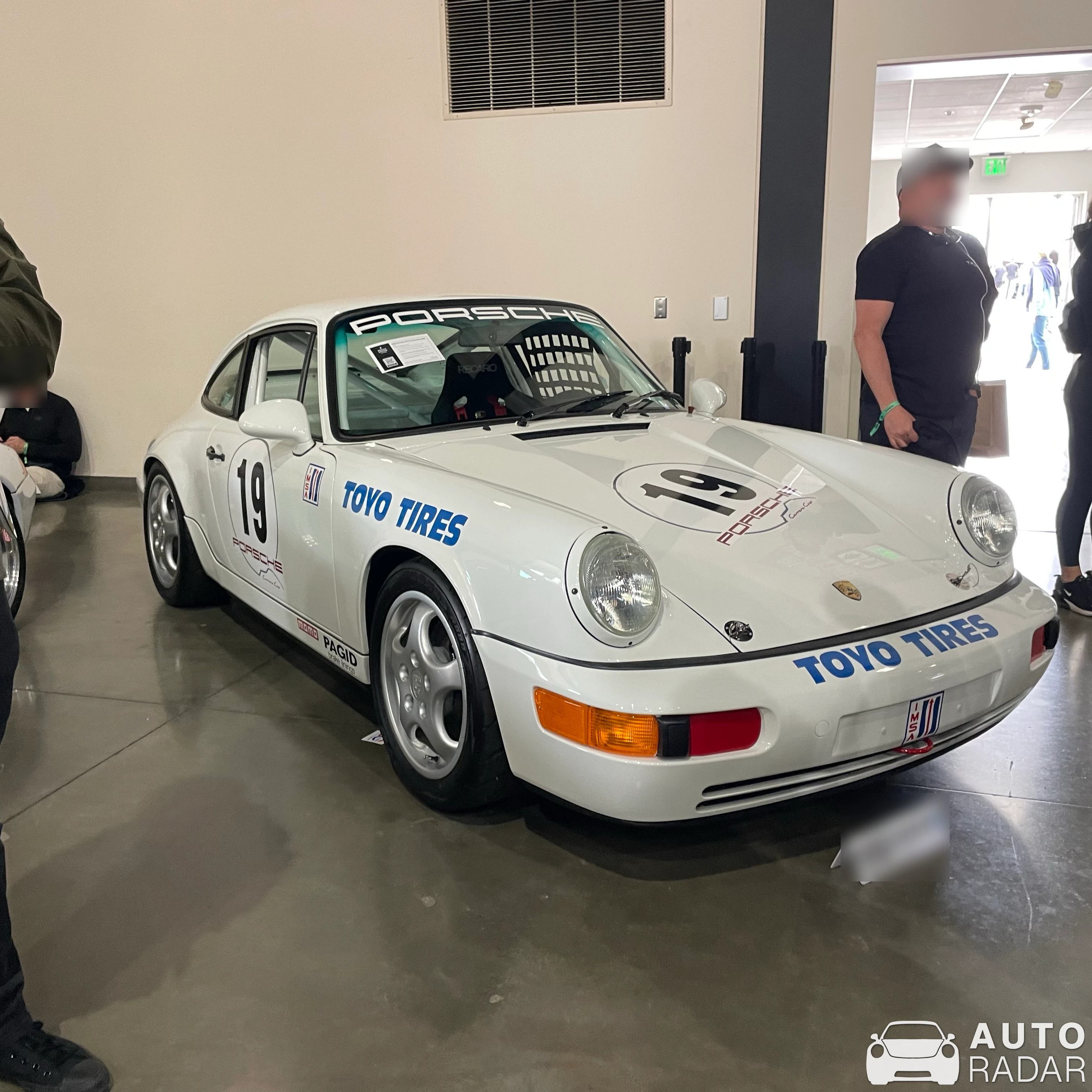 Porsche 964 Carrera Cup spotted in Costa Mesa