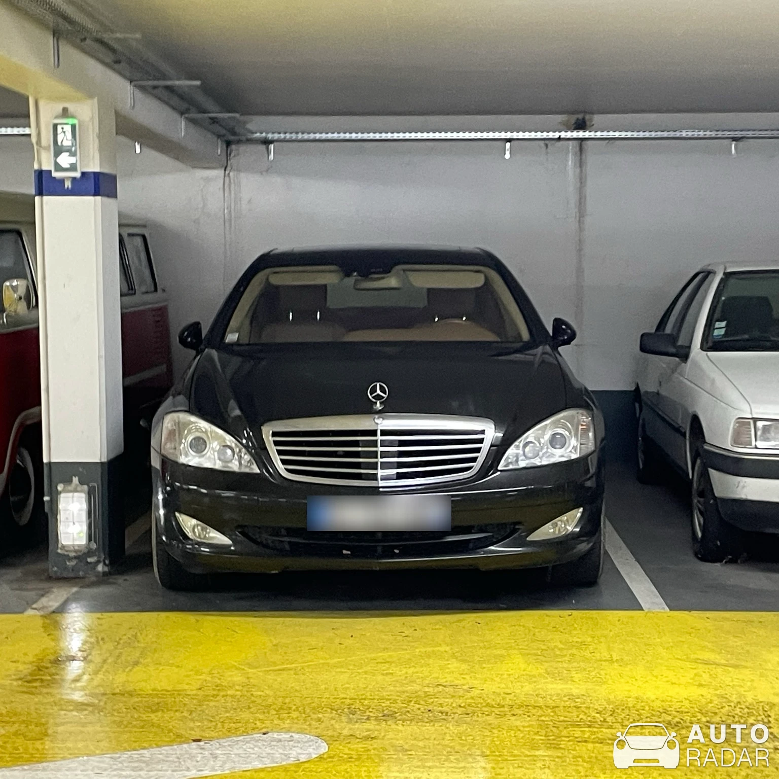 Mercedes-Benz S 63 AMG W221 spotted in Toul, France