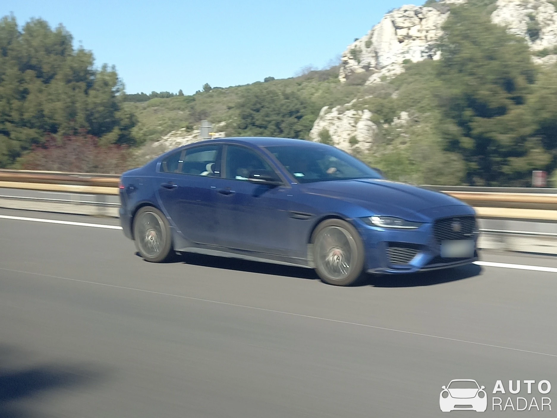 Jaguar XE S spotted in Velaux