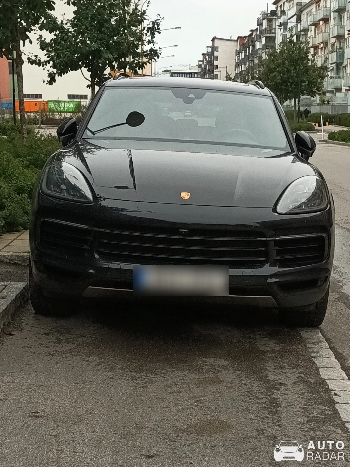 Porsche Cayenne Coupé Turbo S E-Hybrid spotted in Kungsängen, Sweden