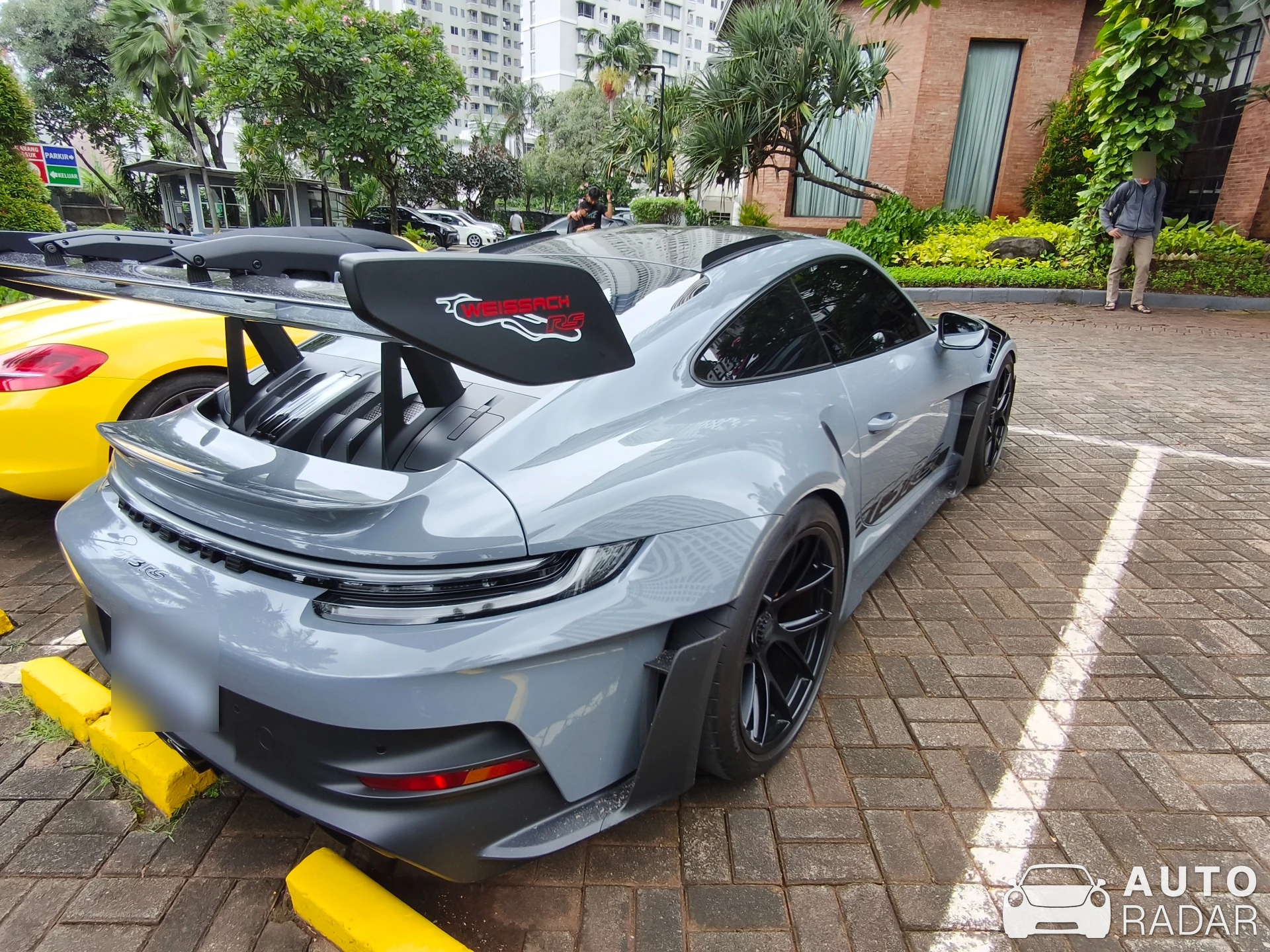 Porsche 992 GT3 RS MkI Weissach Package spotted in Jakarta, Indonesia