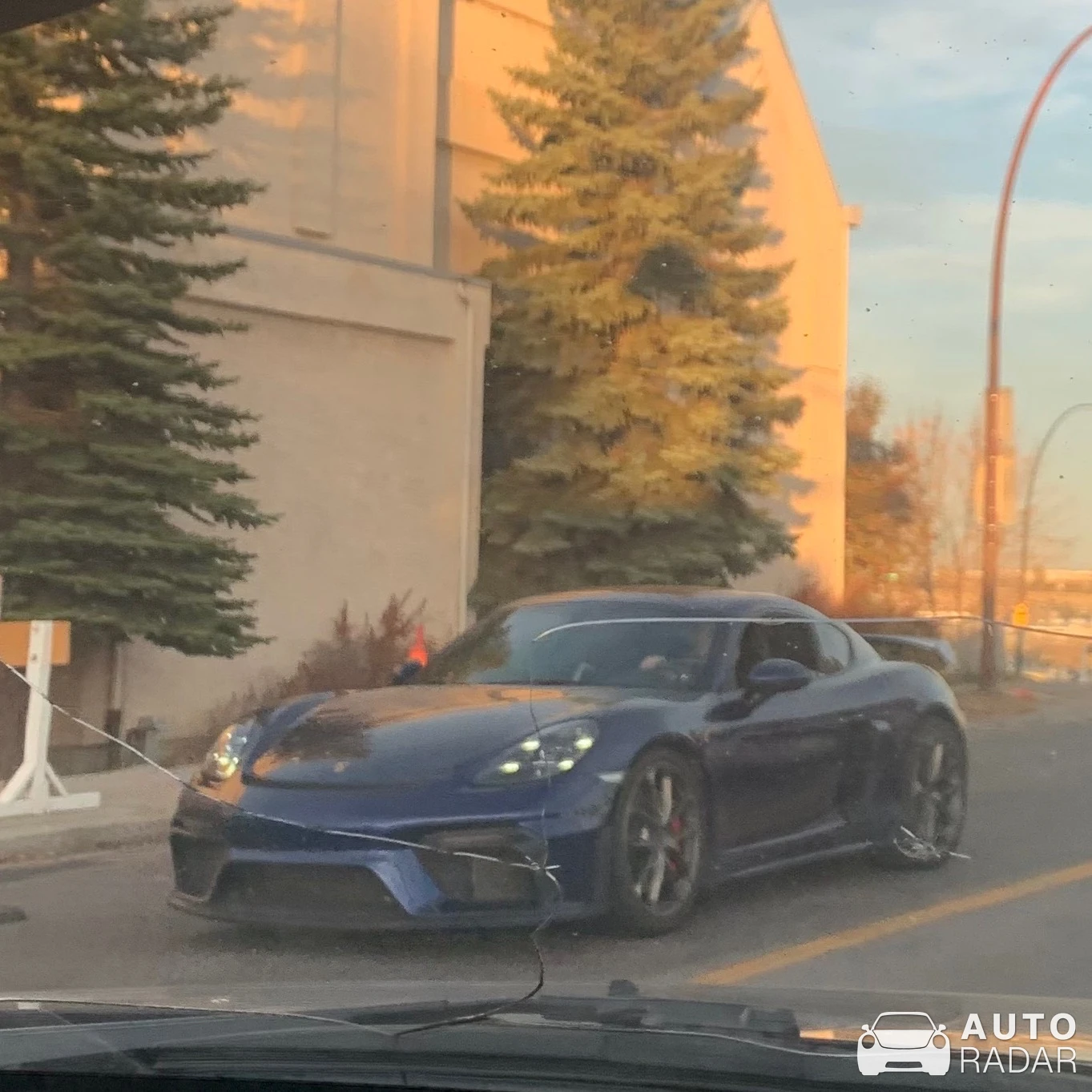 Porsche 718 Cayman GT4 spotted in Calgary, Canada
