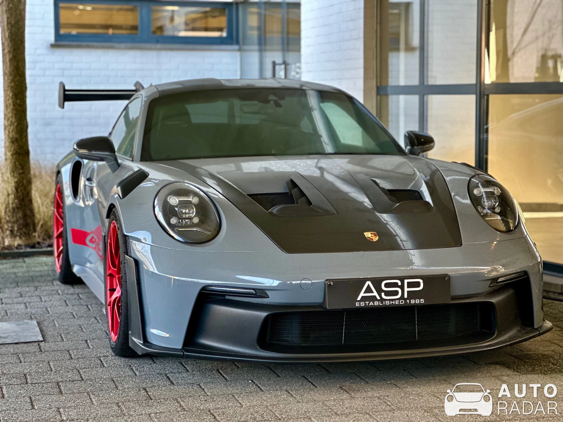 Porsche 992 GT3 RS MkI Weissach Package spotted in Brasschaat, Belgium