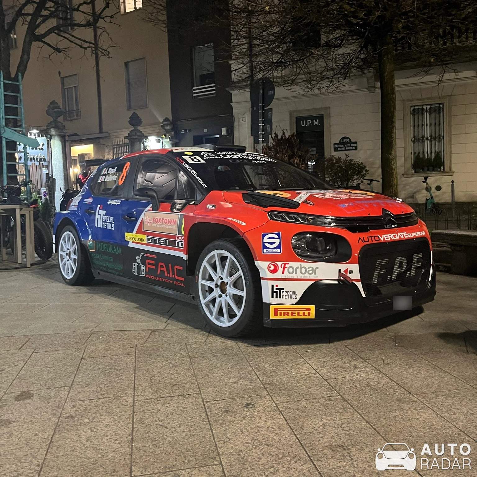 Citroën C3 Rally2 spotted in Varese