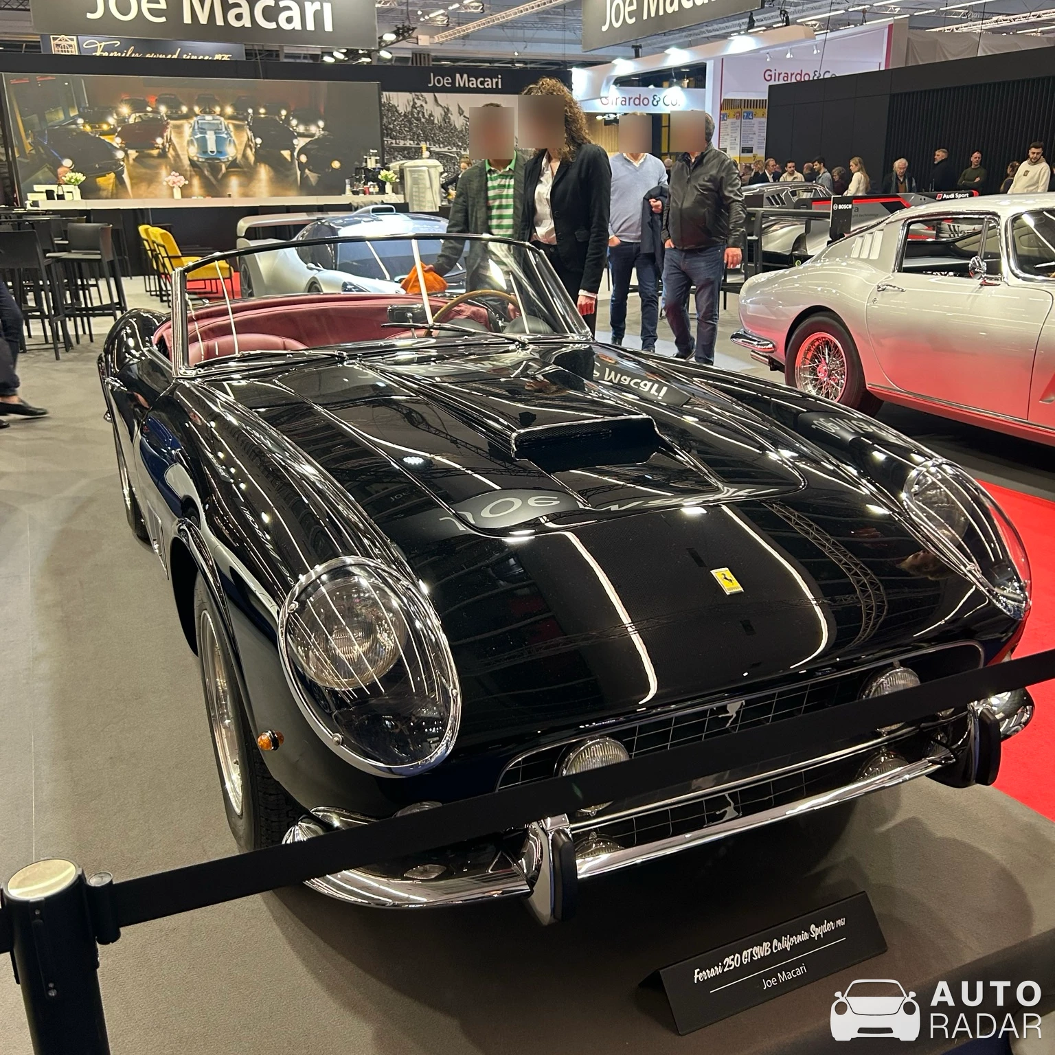 Ferrari 250 GT SWB California Spyder spotted in Paris, France