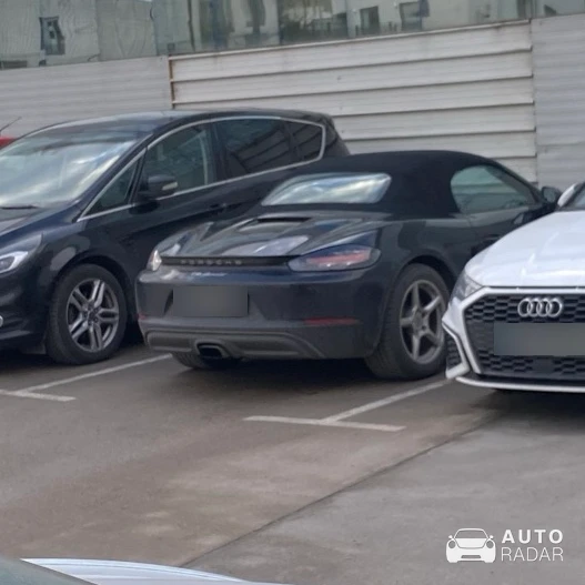 Porsche 718 Boxster spotted in Ljubljana, Slovenia