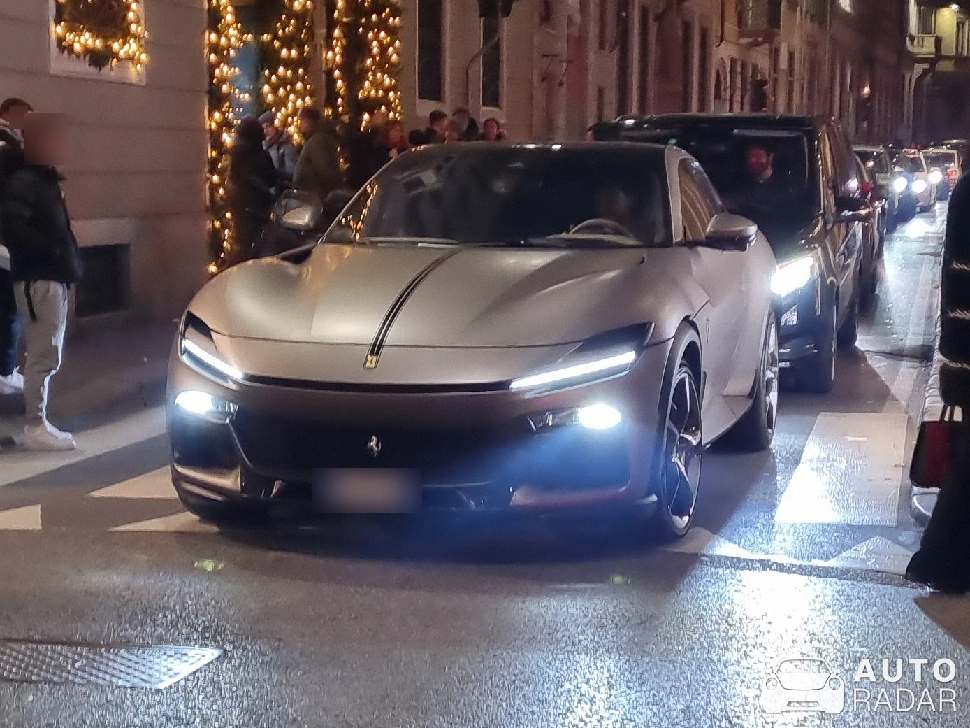 Ferrari Purosangue spotted in Milano, Italia