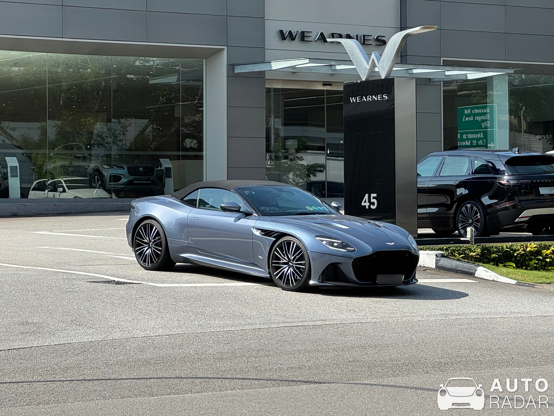 Aston Martin DBS Superleggera Volante spotted in Singapore, Singapore