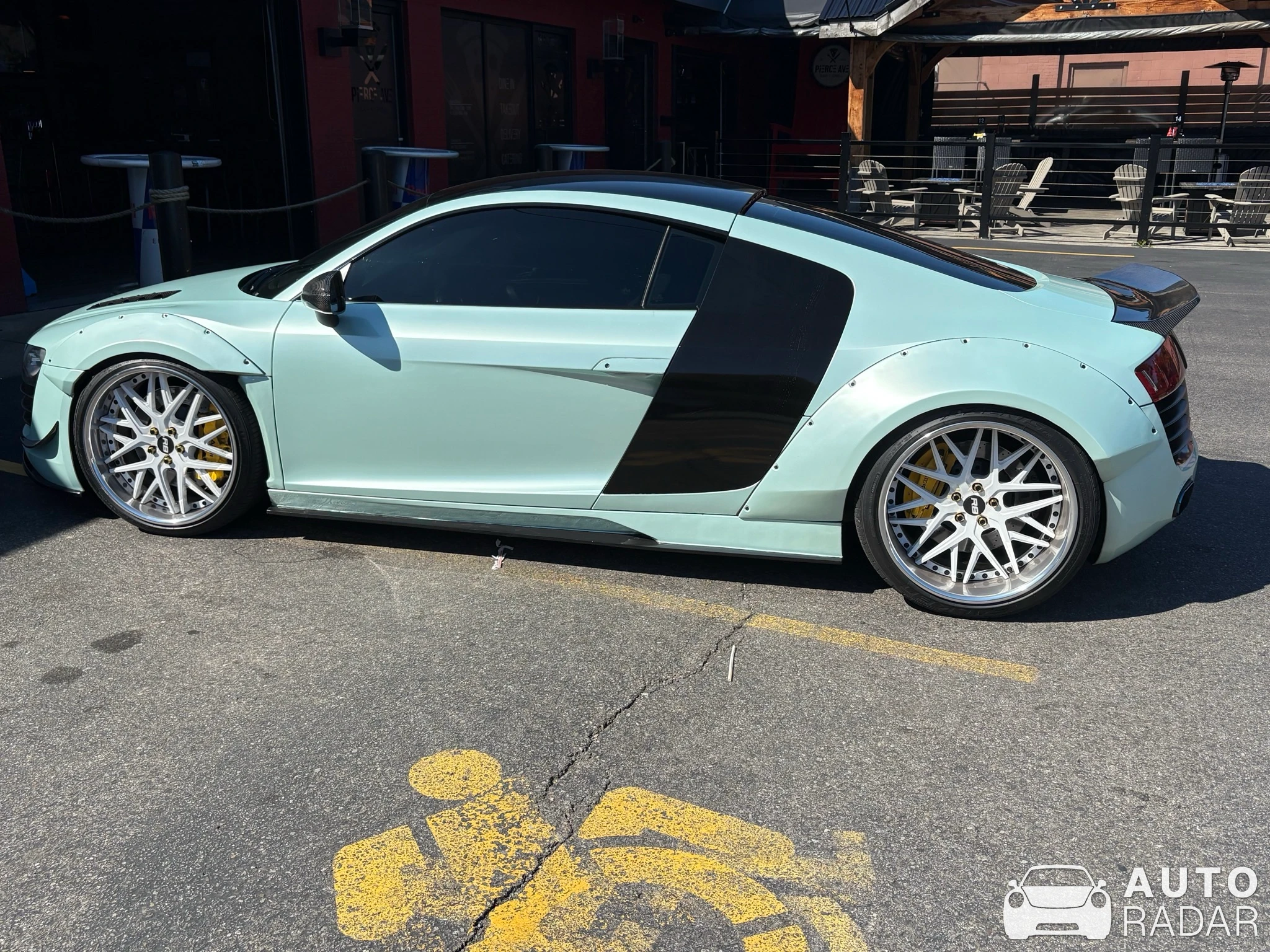 Audi R8 Liberty Walk Widebody spotted in Buffalo, United States