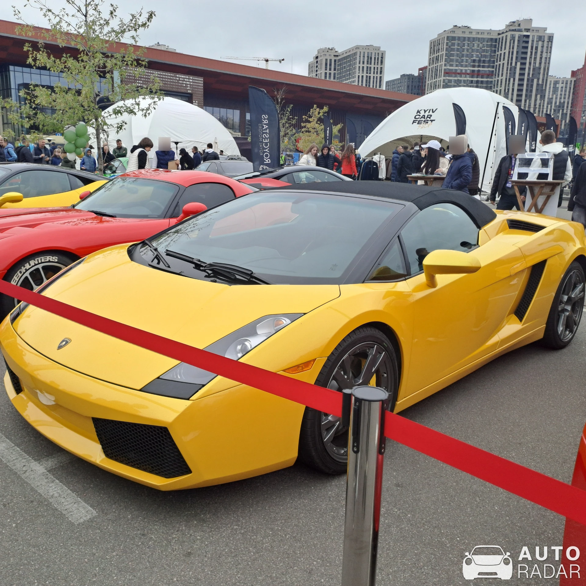 Lamborghini Gallardo Spyder spotted in Київ, Україна