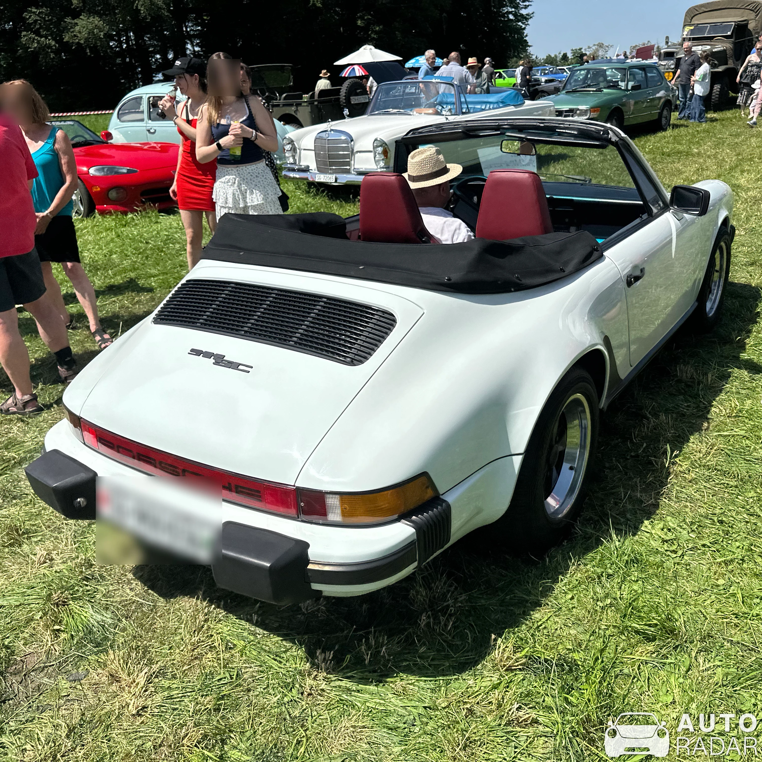 Porsche 911 SC Cabriolet spotted in Dürnten