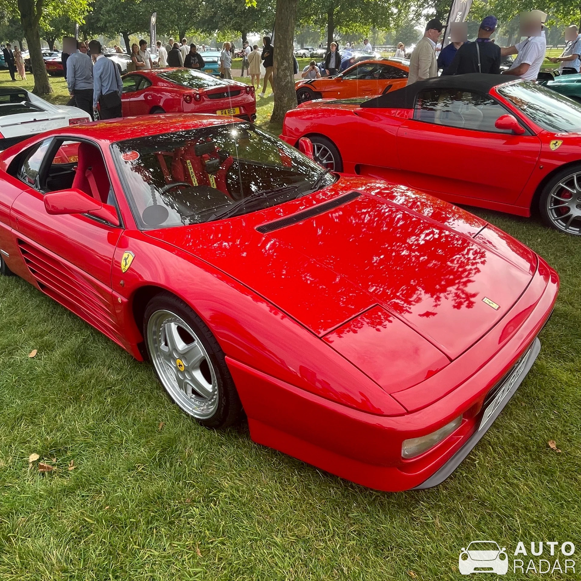 Ferrari 348 GTB spotted in Oxfordshire, United Kingdom