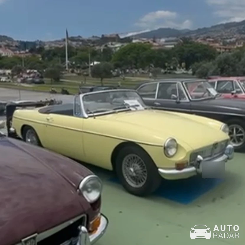 MG MGB spotted in Lisbon, Portugal