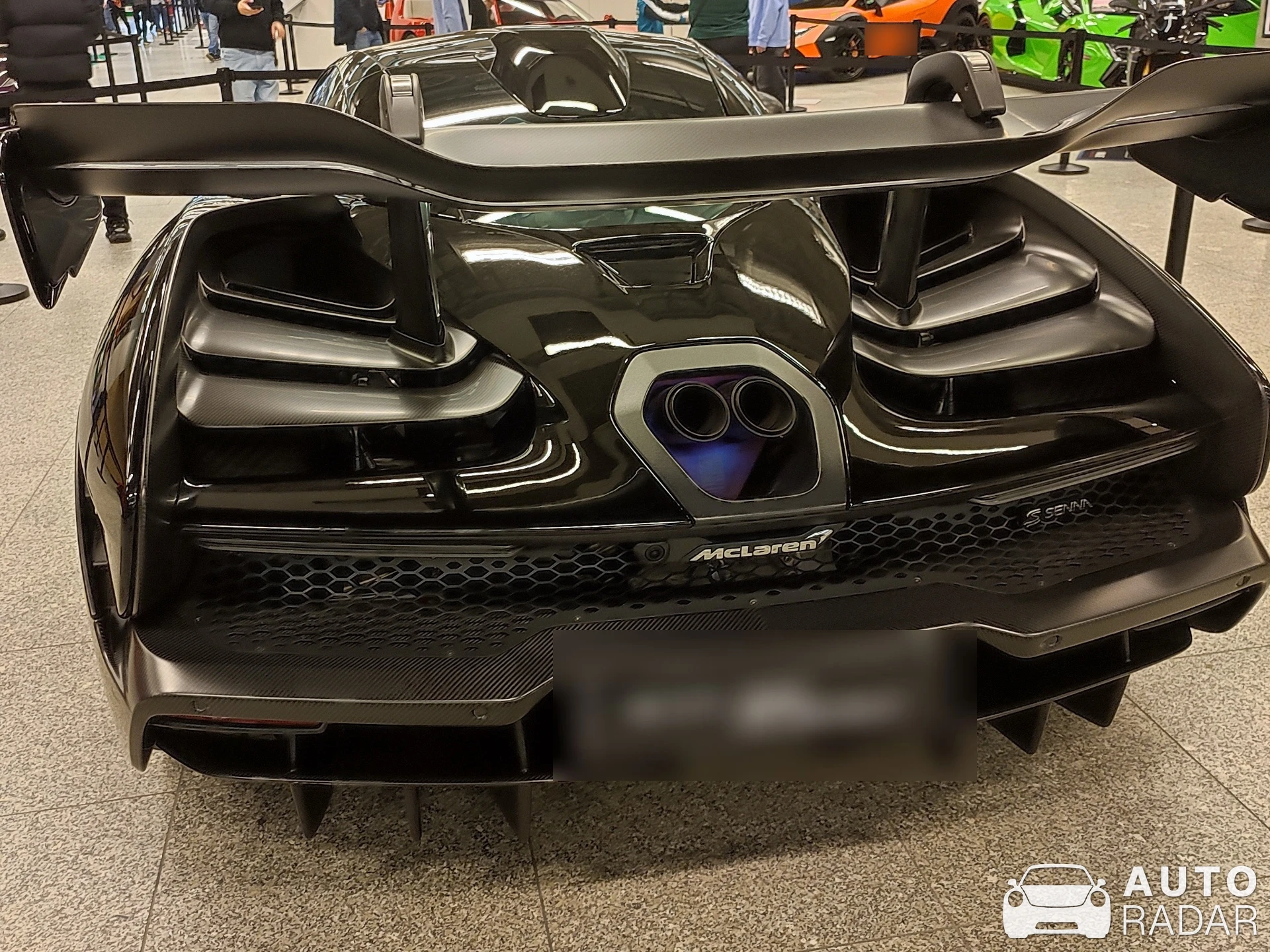 McLaren Senna XP spotted in Warszawa