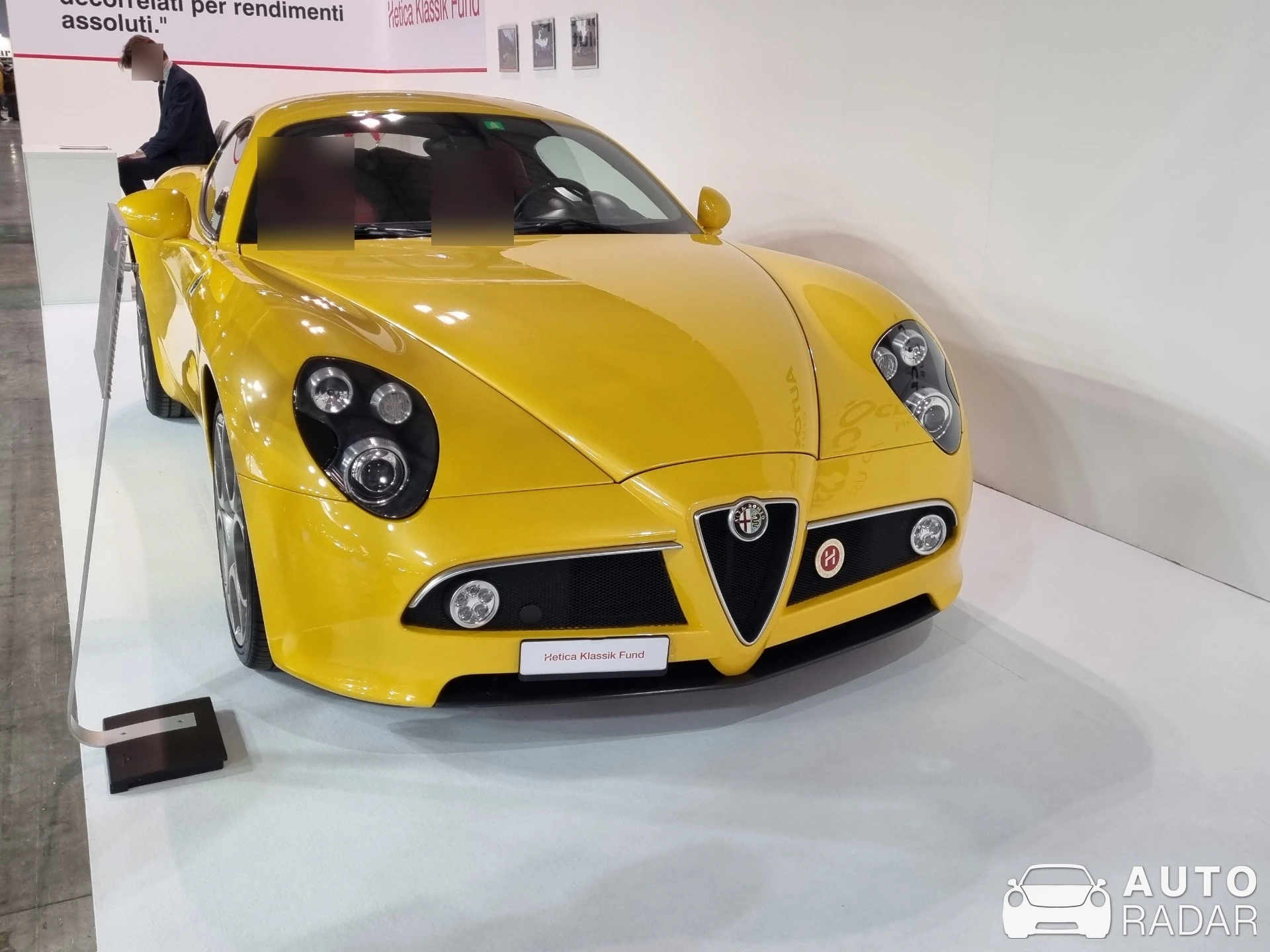 Alfa Romeo 8C Competizione spotted in Rho, Italia