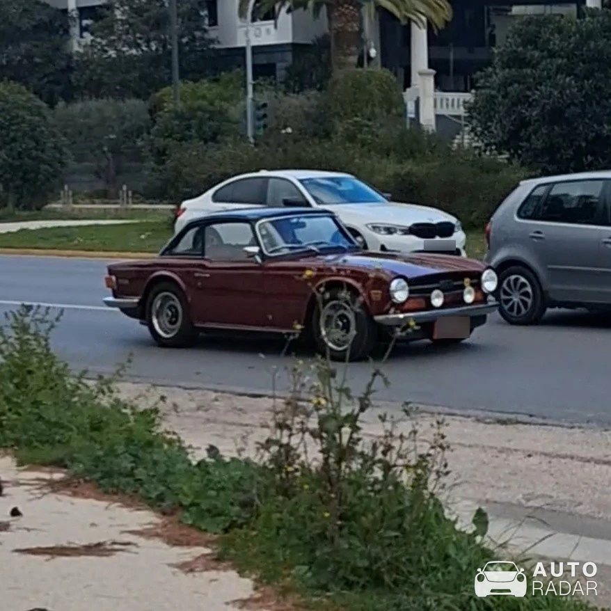 Triumph TR6 spotted in Glyfada, Greece