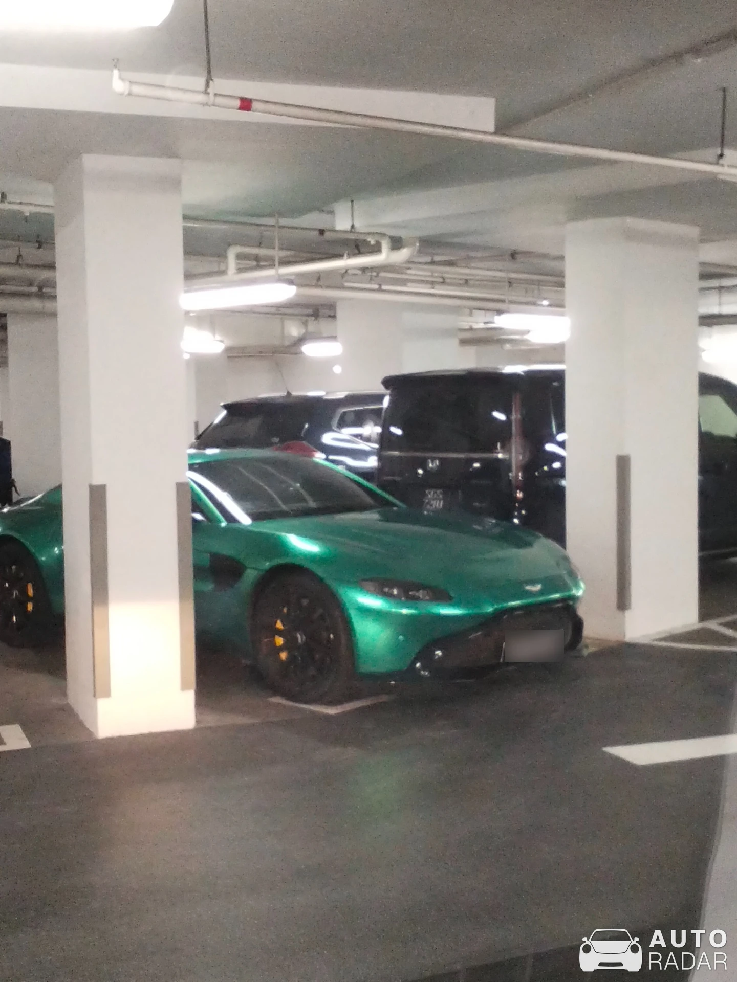 Aston Martin V8 Vantage spotted in Singapore, Singapore
