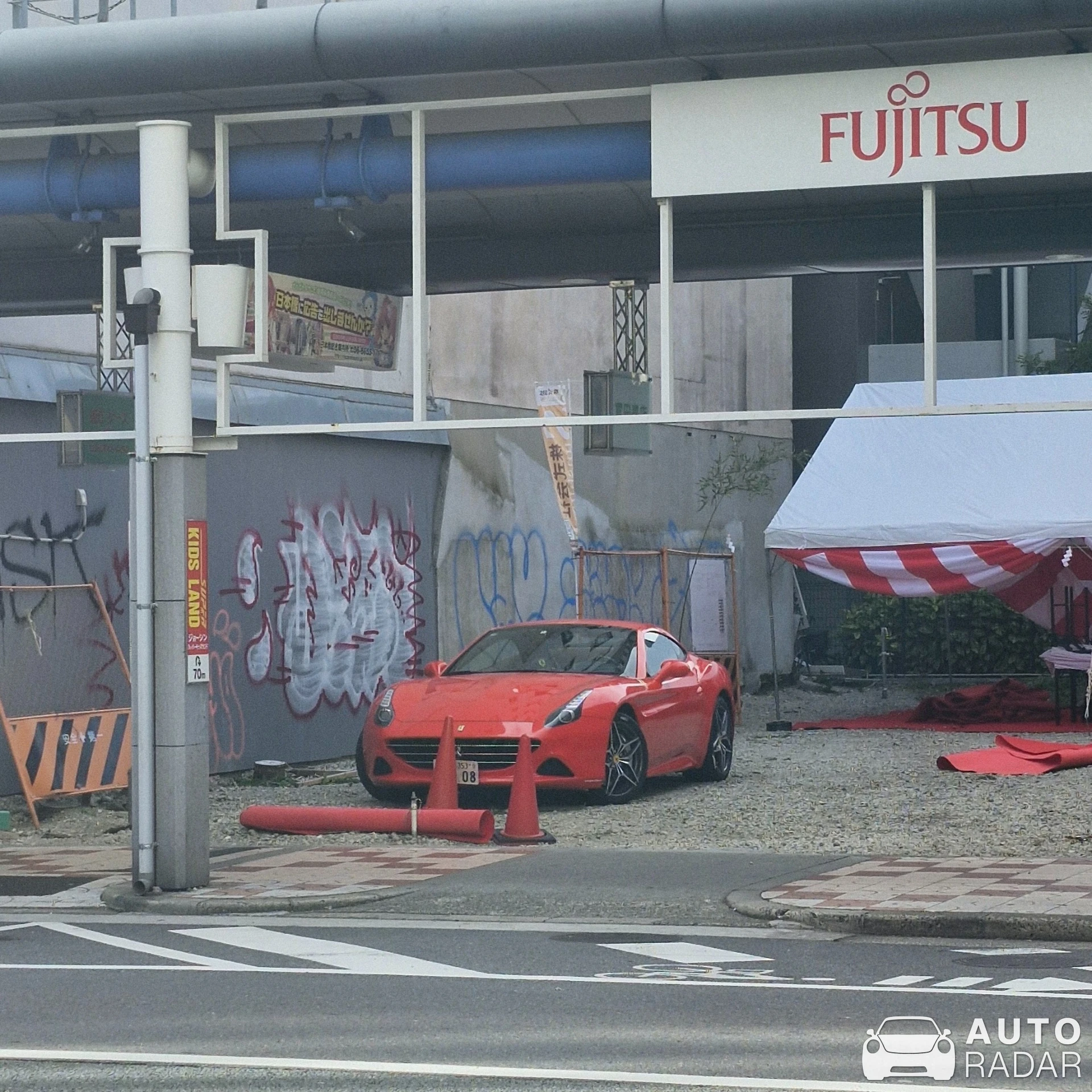 Ferrari California T spotted in Osaka, Japan