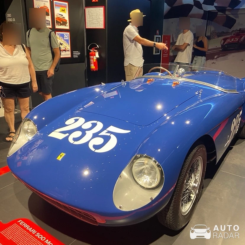 Ferrari 500 Mondial spotted in Maranello