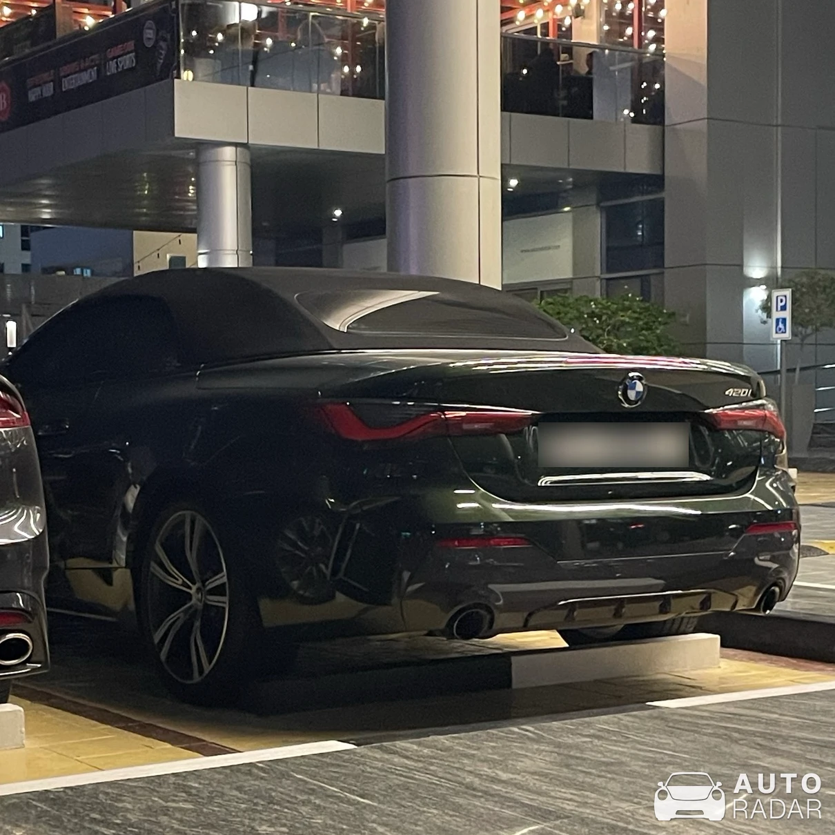 BMW 420d Convertible spotted in Dubai