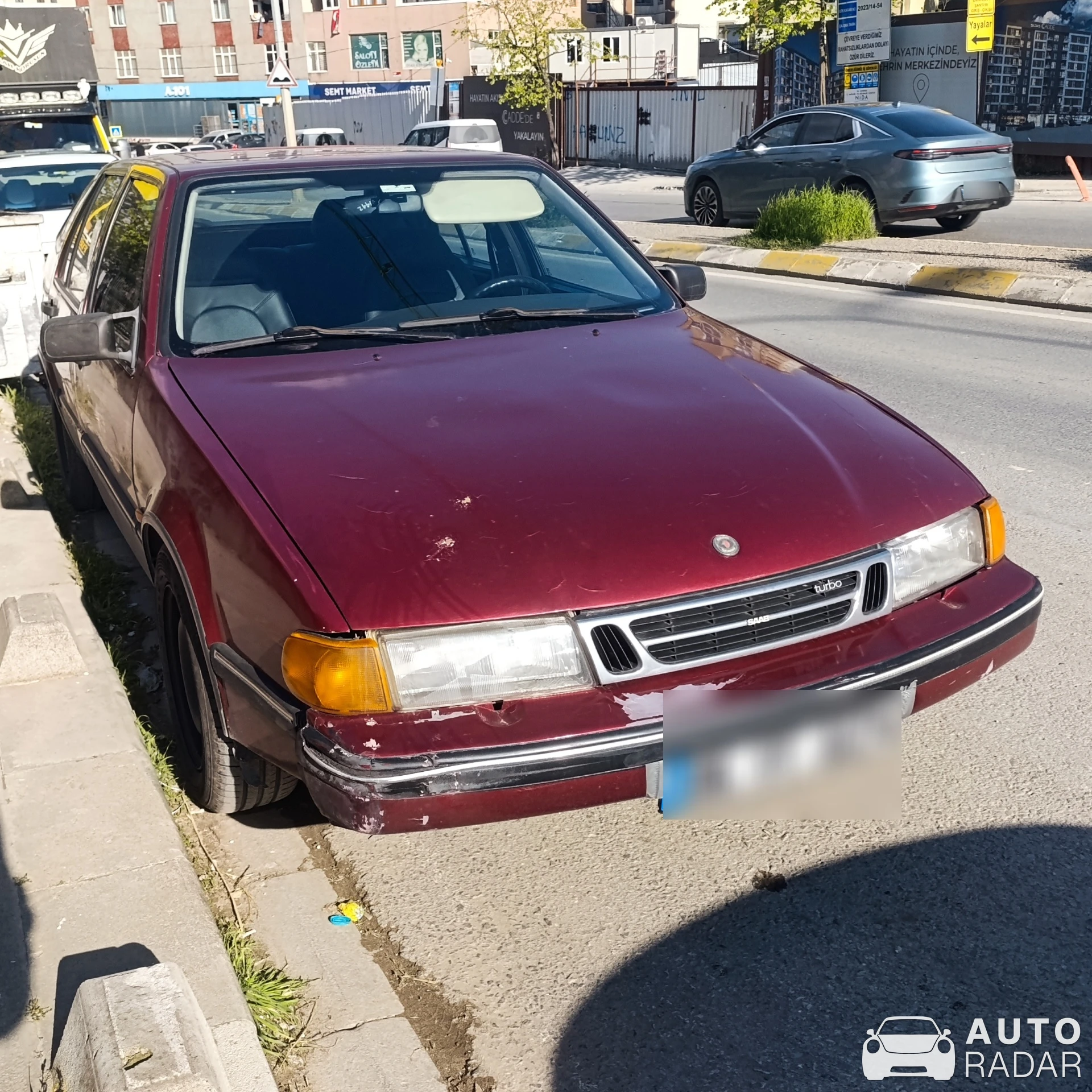 Saab 9000 SC spotted in Pendik