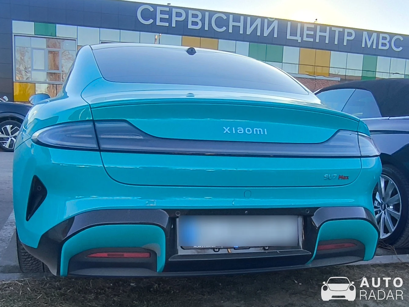 Xiaomi SU7 Max spotted in Kyiv