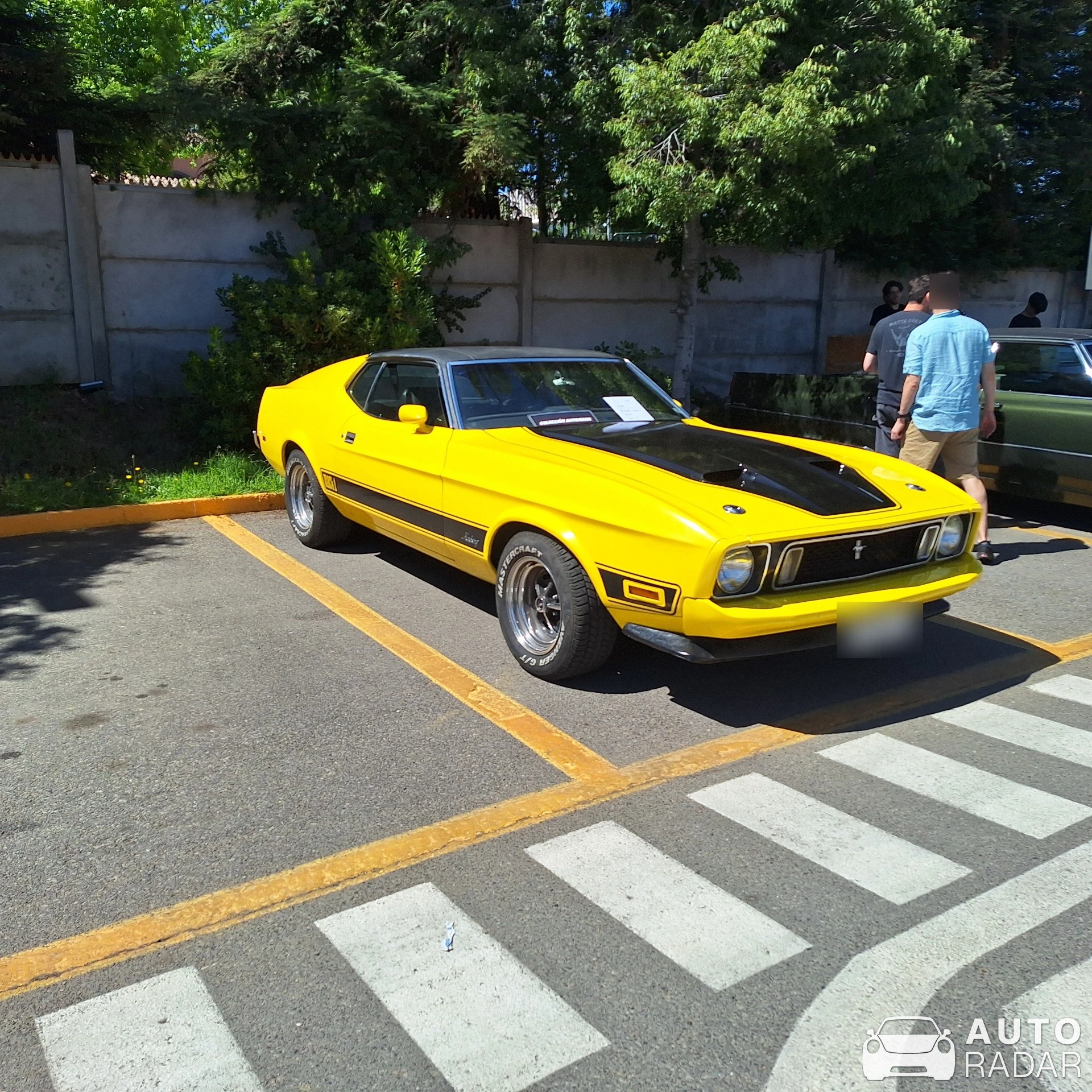 Ford Mustang Mach 1 1971 spotted in Las Condes, Chile