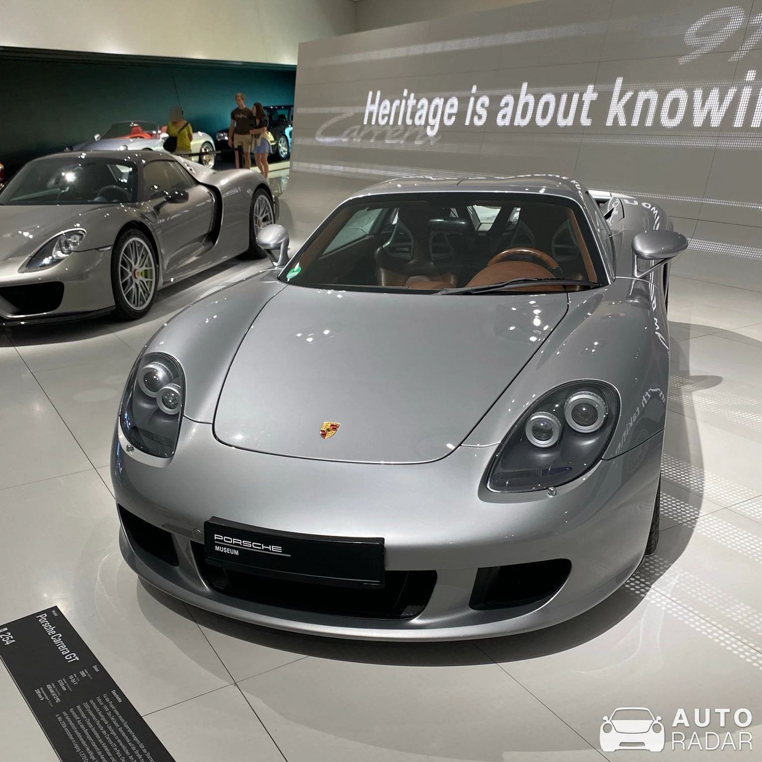 Porsche Carrera GT spotted in Stuttgart, Vokietija