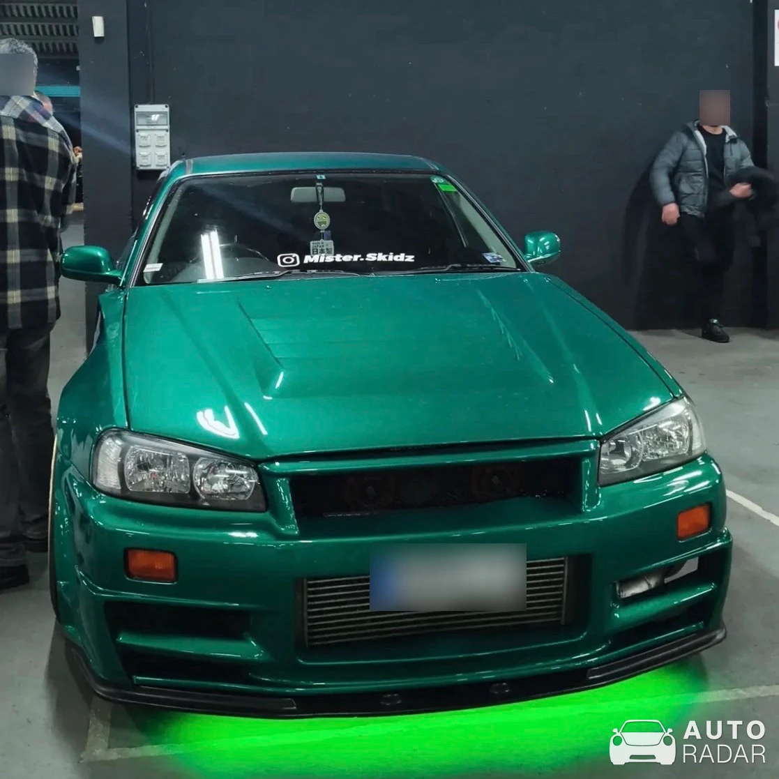 Nissan Skyline R34 GT-R spotted in Barcelona, España
