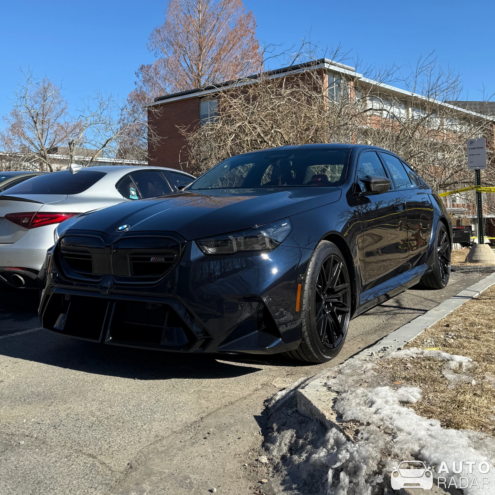 BMW M5 G90 spotted in Barrington