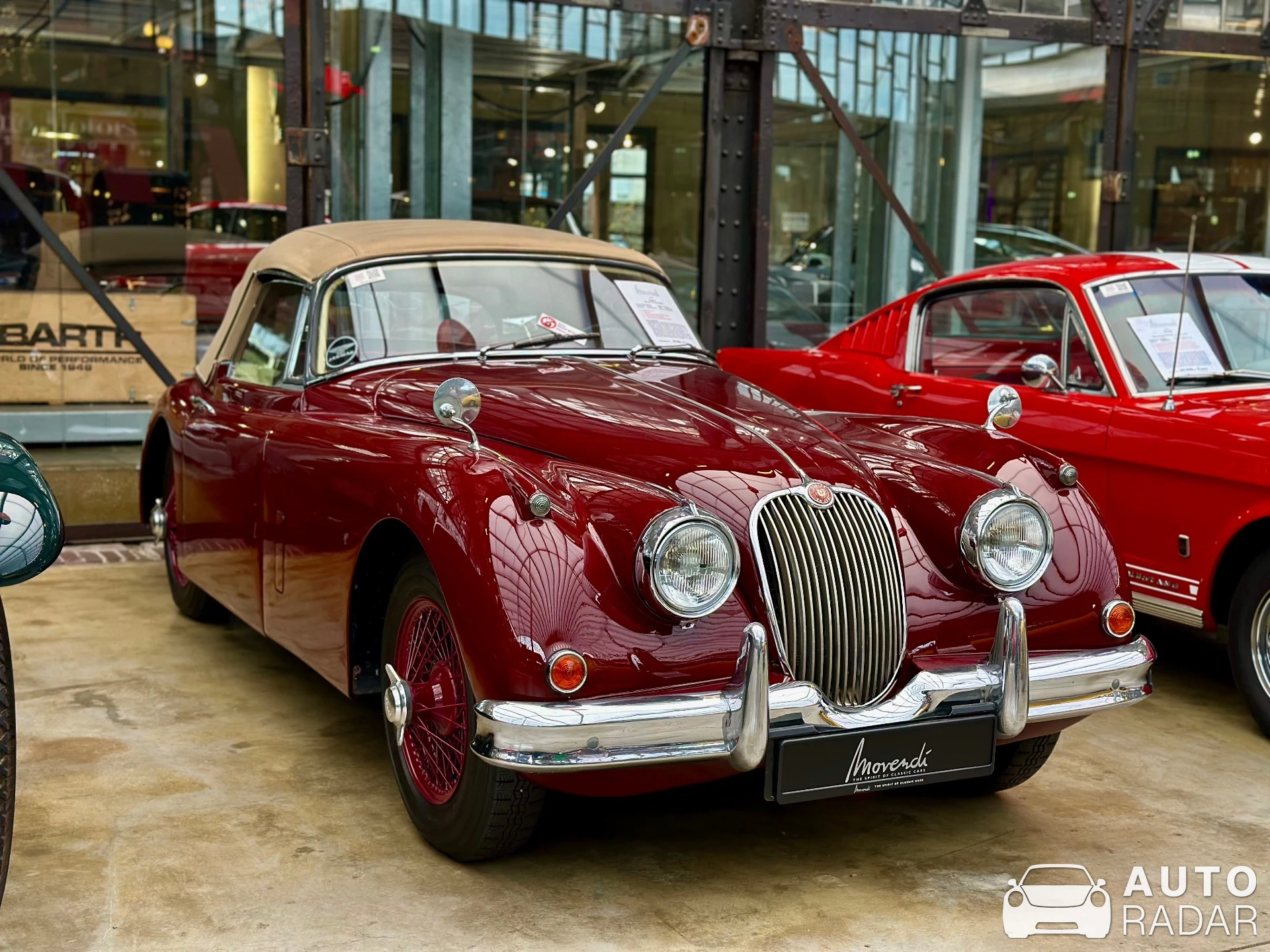 Jaguar XK150 spotted in Düsseldorf, Germany