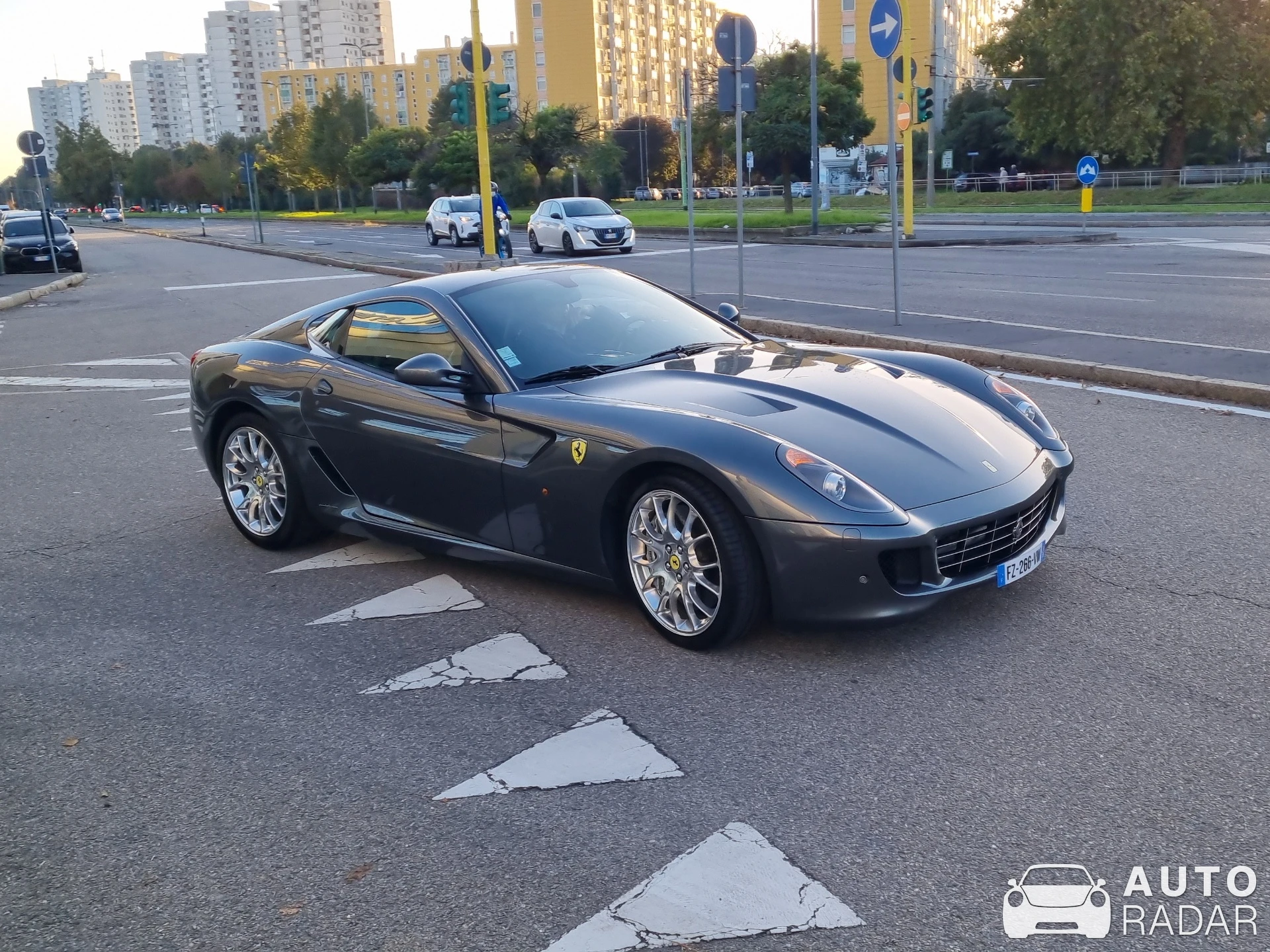 Ferrari 599 GTB Fiorano spotted in Città metropolitana di Milano, Italia