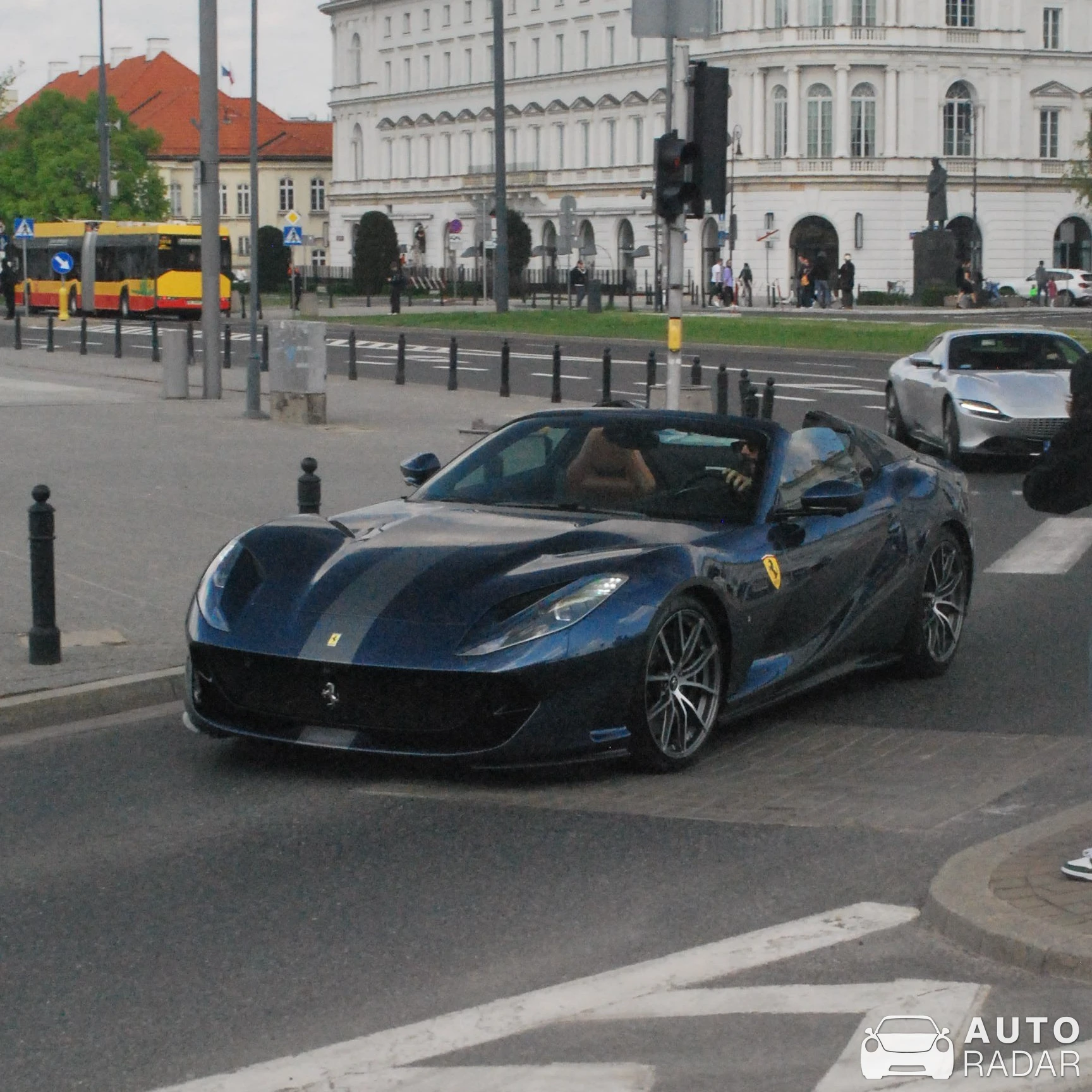 Ferrari 812 GTS spotted in Warszawa, Poland
