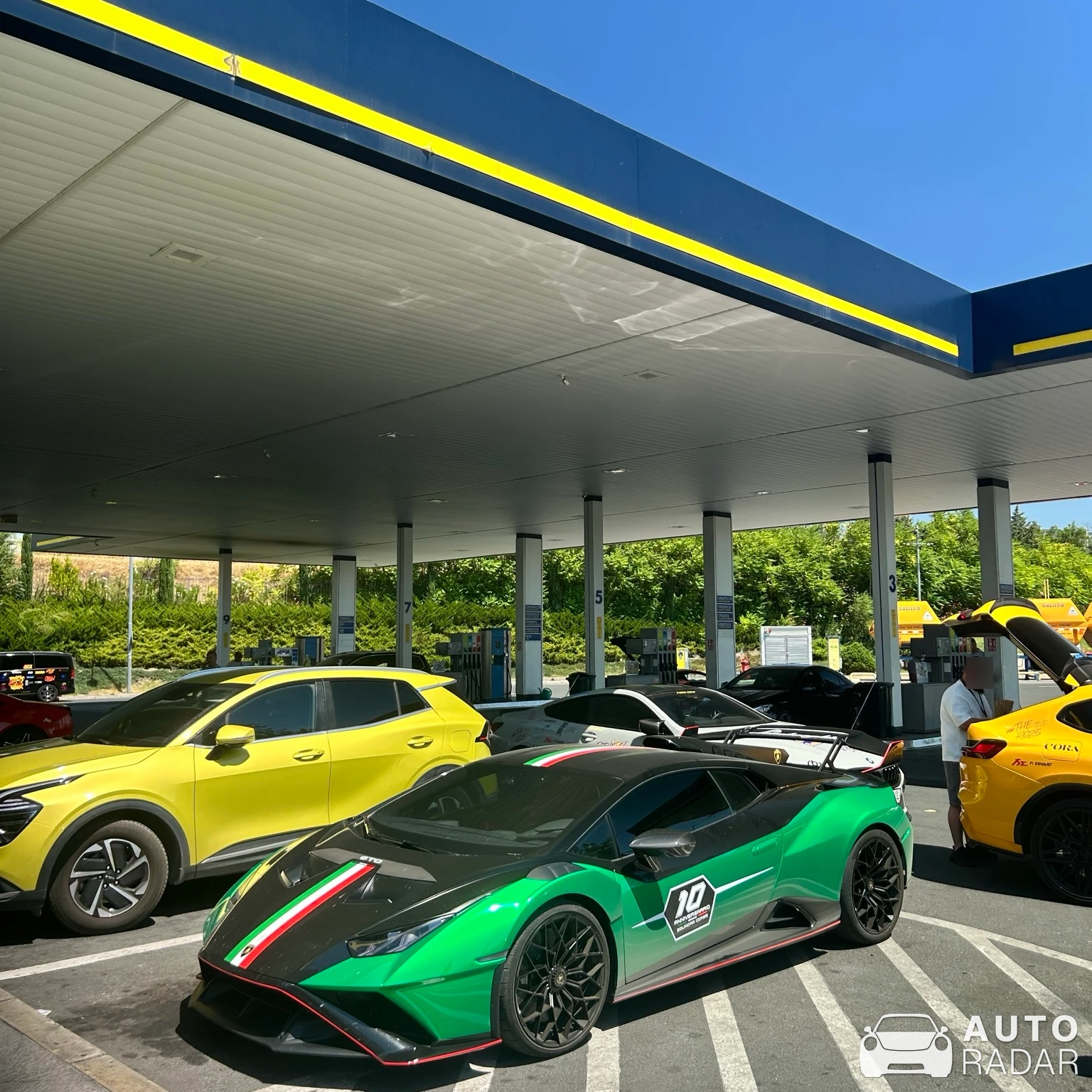 Lamborghini Huracán LP640-2 STO spotted in Bogorodica