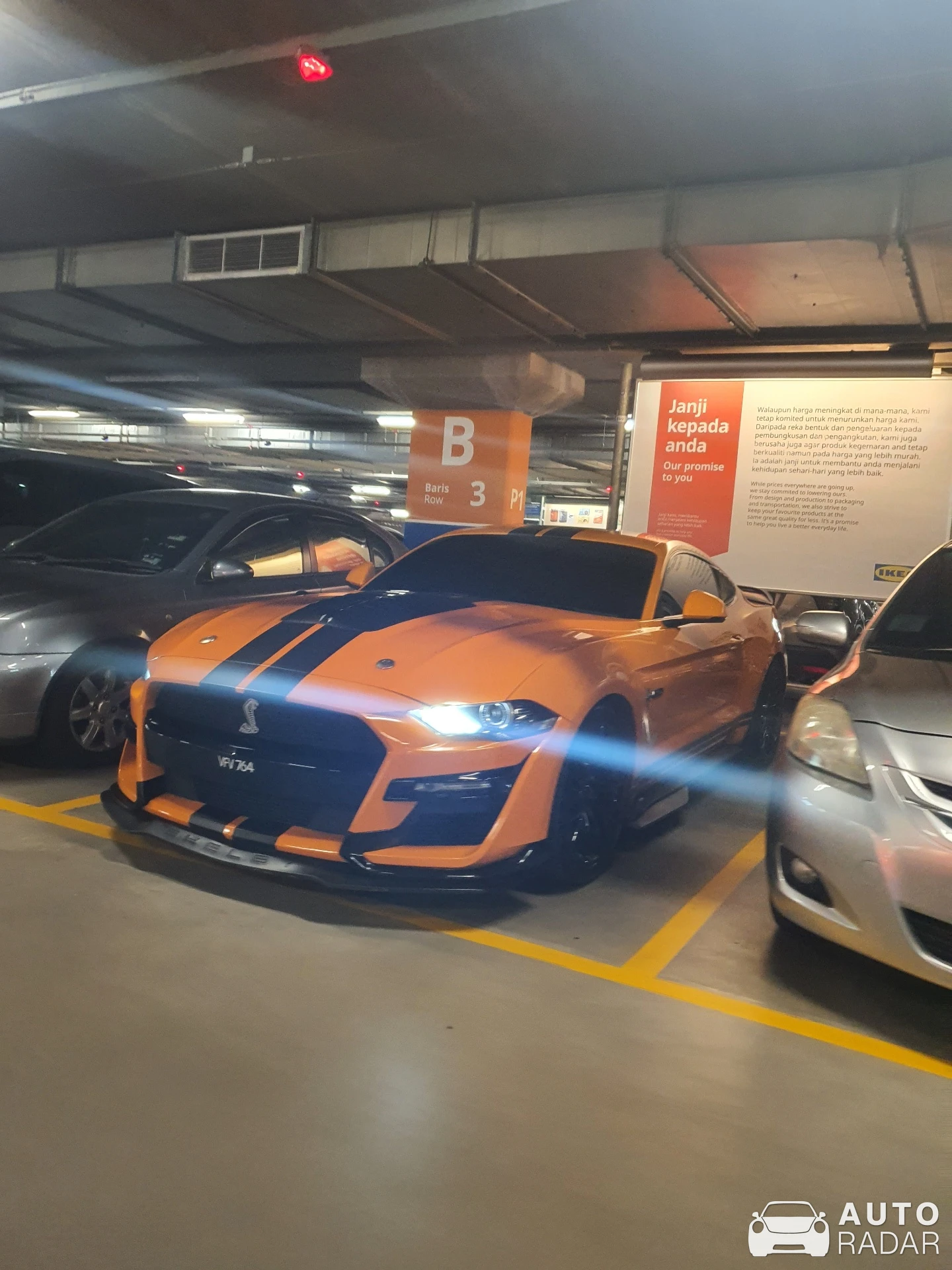 Ford Mustang Shelby GT500 spotted in Petaling Jaya, Malaysia